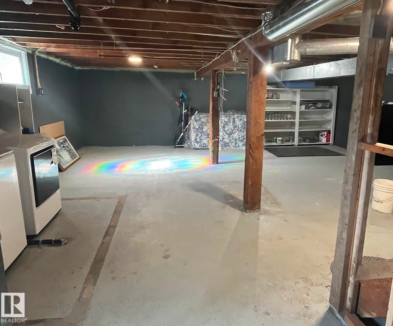 5027 49 Ave, Vilna, AB - Indoor Photo Showing Basement