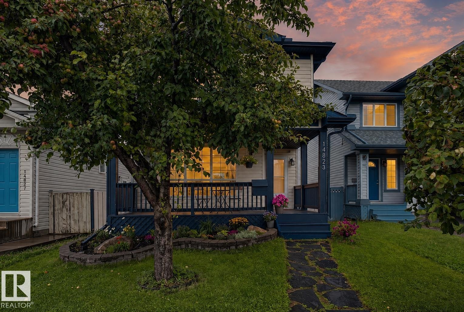 14823 47 Street Nw, Edmonton, AB - Outdoor With Deck Patio Veranda With Facade