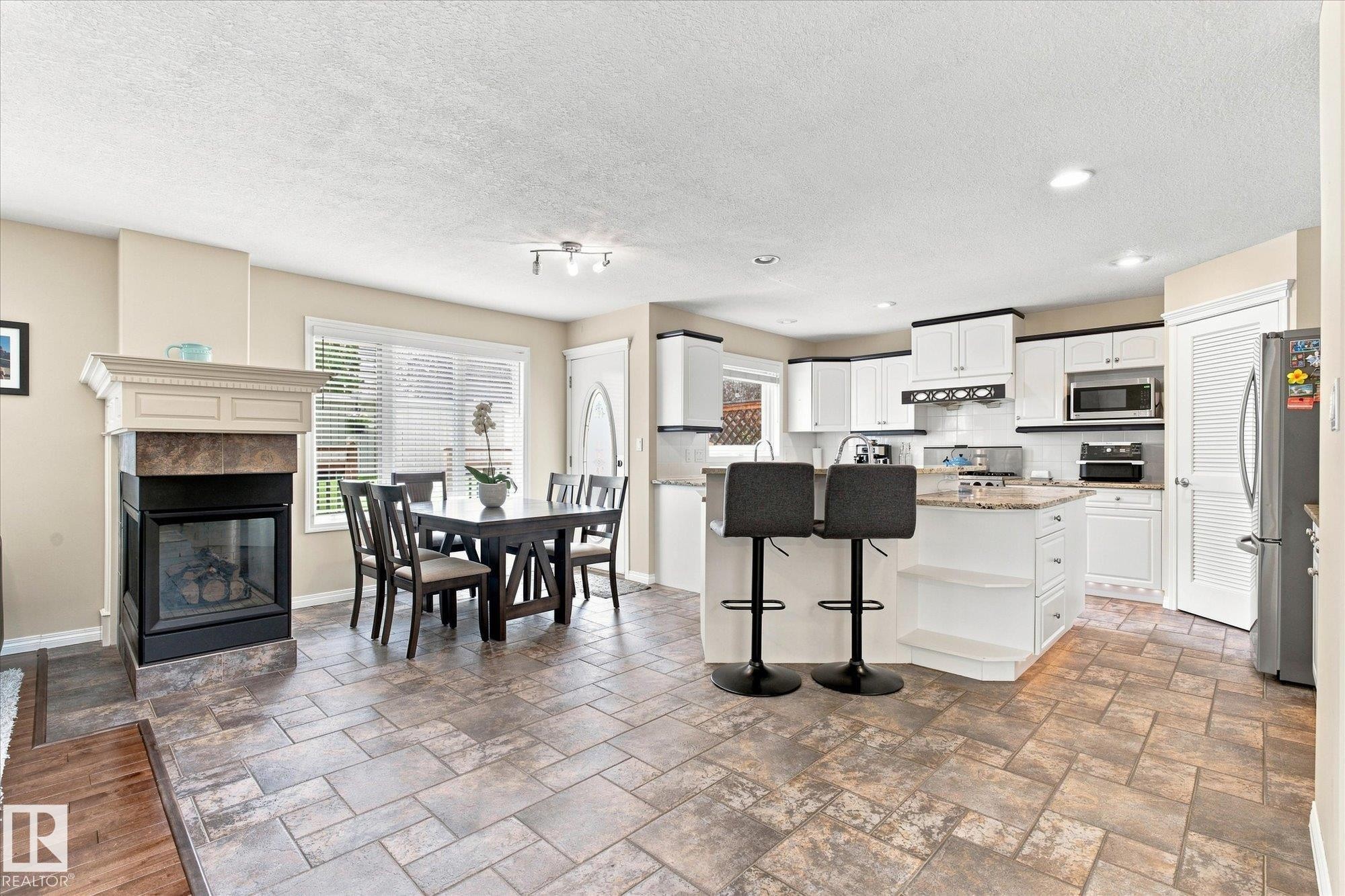 1312 116 Street Nw, Edmonton, AB - Indoor With Fireplace