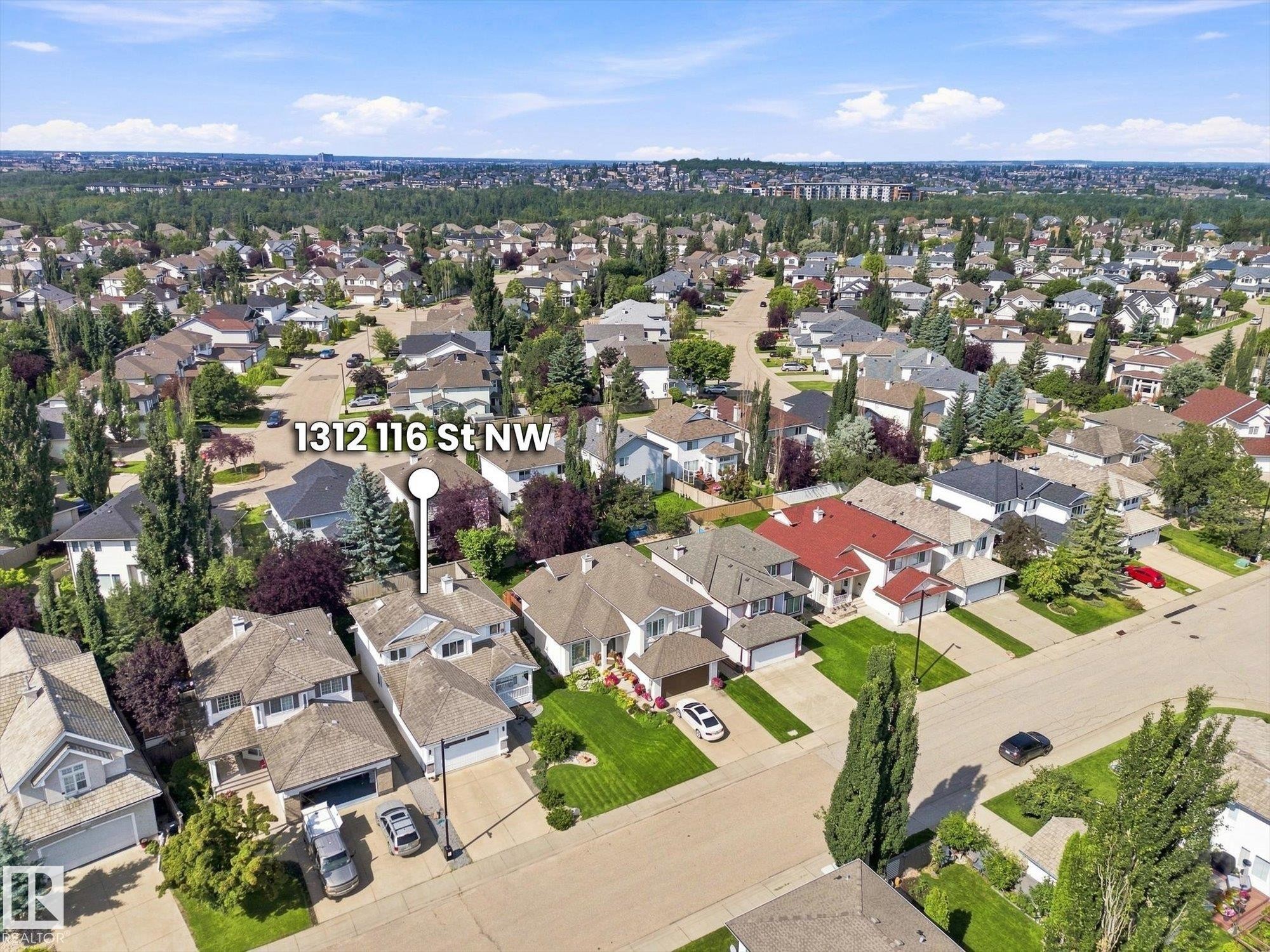 1312 116 Street Nw, Edmonton, AB - Outdoor With View