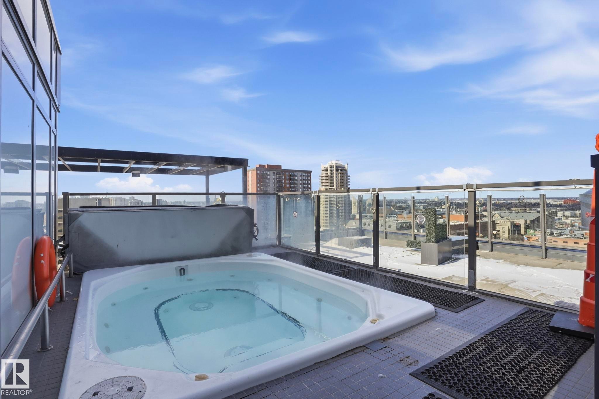 #1307 10238 103 St Nw, Edmonton, AB - Outdoor With Balcony With View