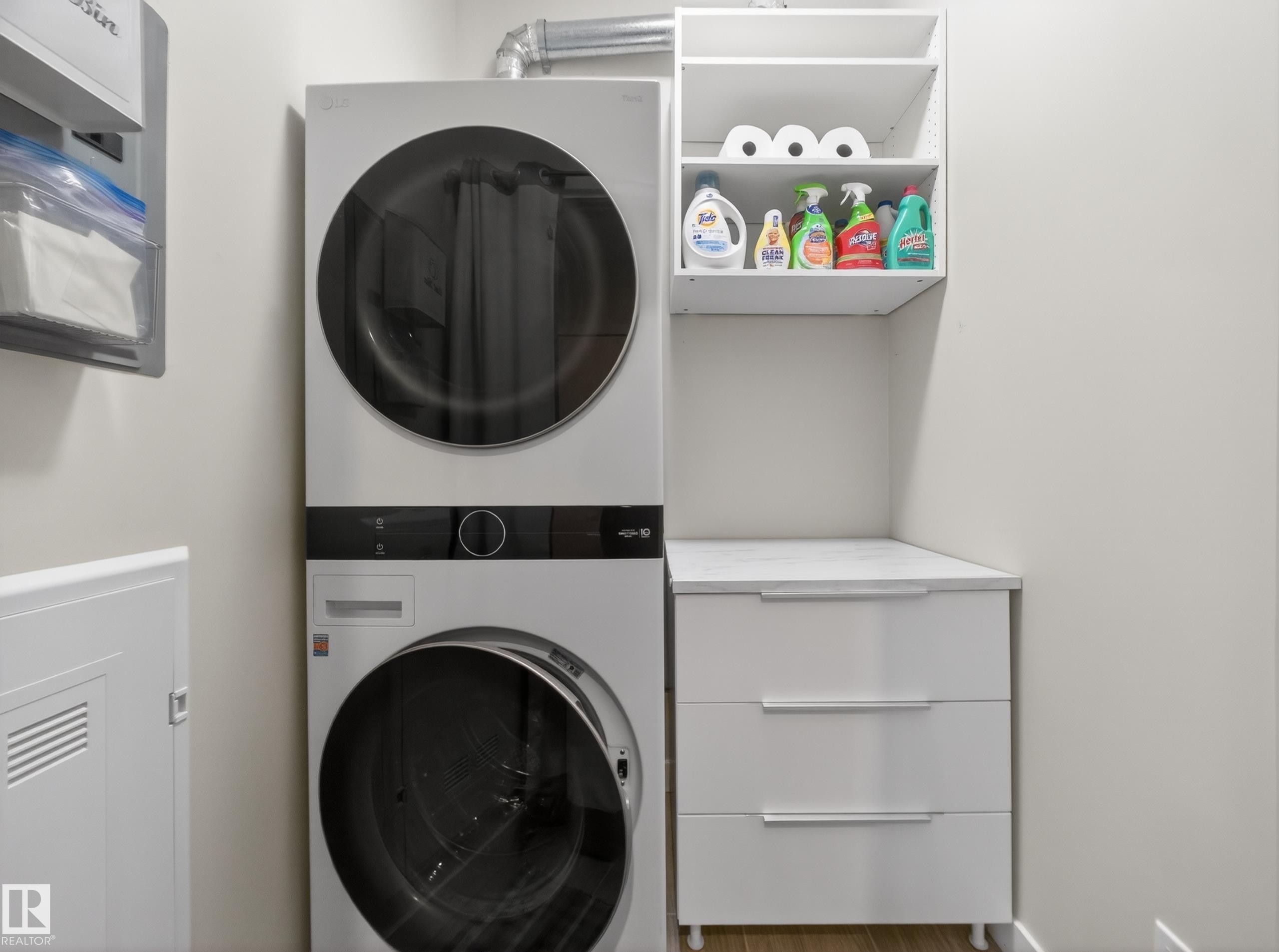 #403, 11710 87 Av Nw, Edmonton, AB - Indoor Photo Showing Laundry Room
