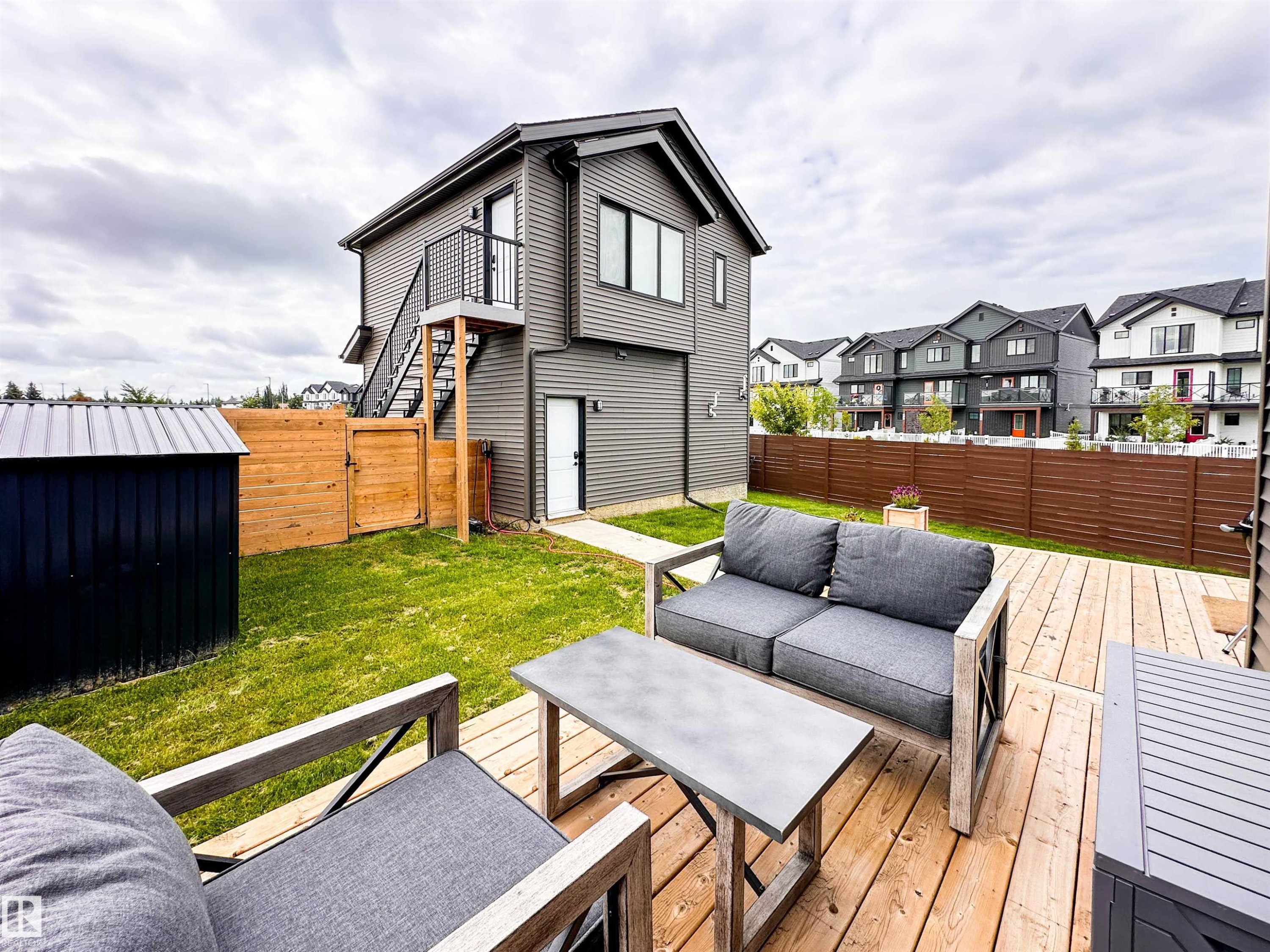 356 Jensen Lakes Boulevard, St. Albert, AB - Outdoor With Deck Patio Veranda With Exterior