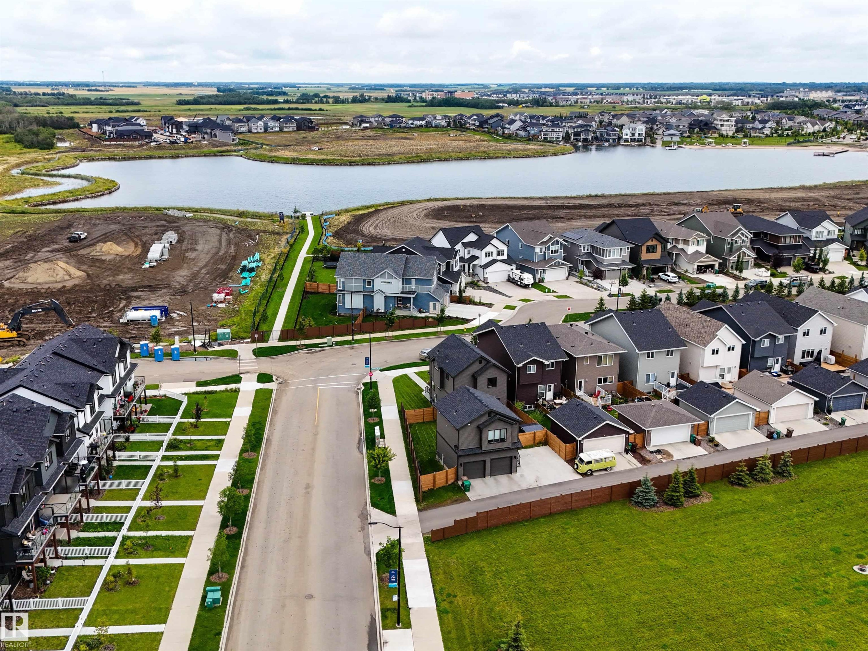 356 Jensen Lakes Boulevard, St. Albert, AB - Outdoor With View