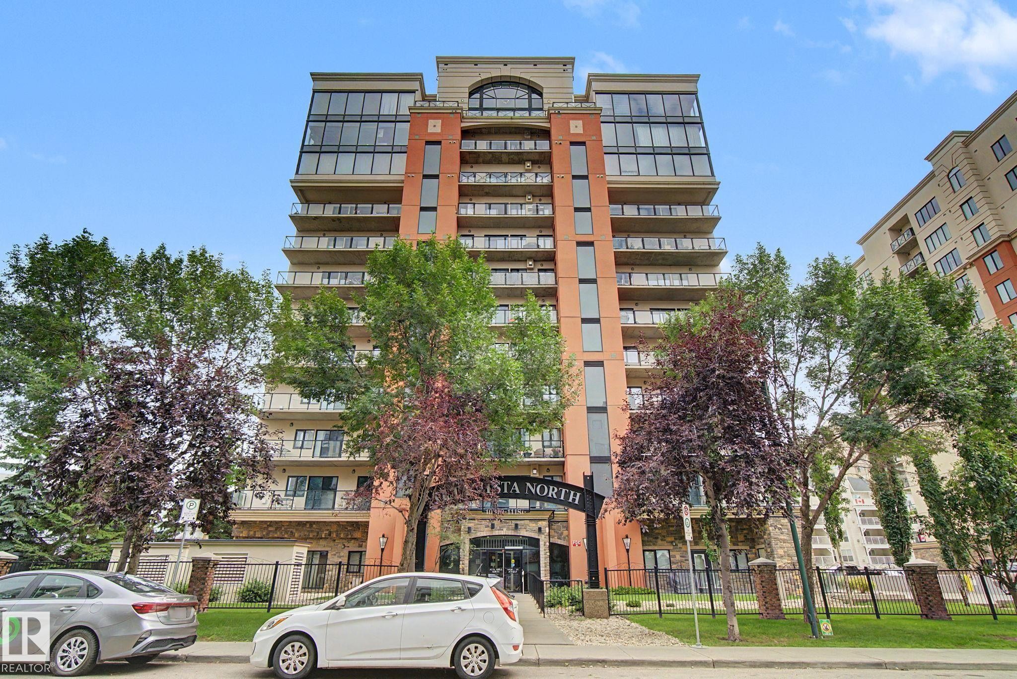 #807 10319 111 St Nw, Edmonton, AB - Outdoor With Balcony With Facade