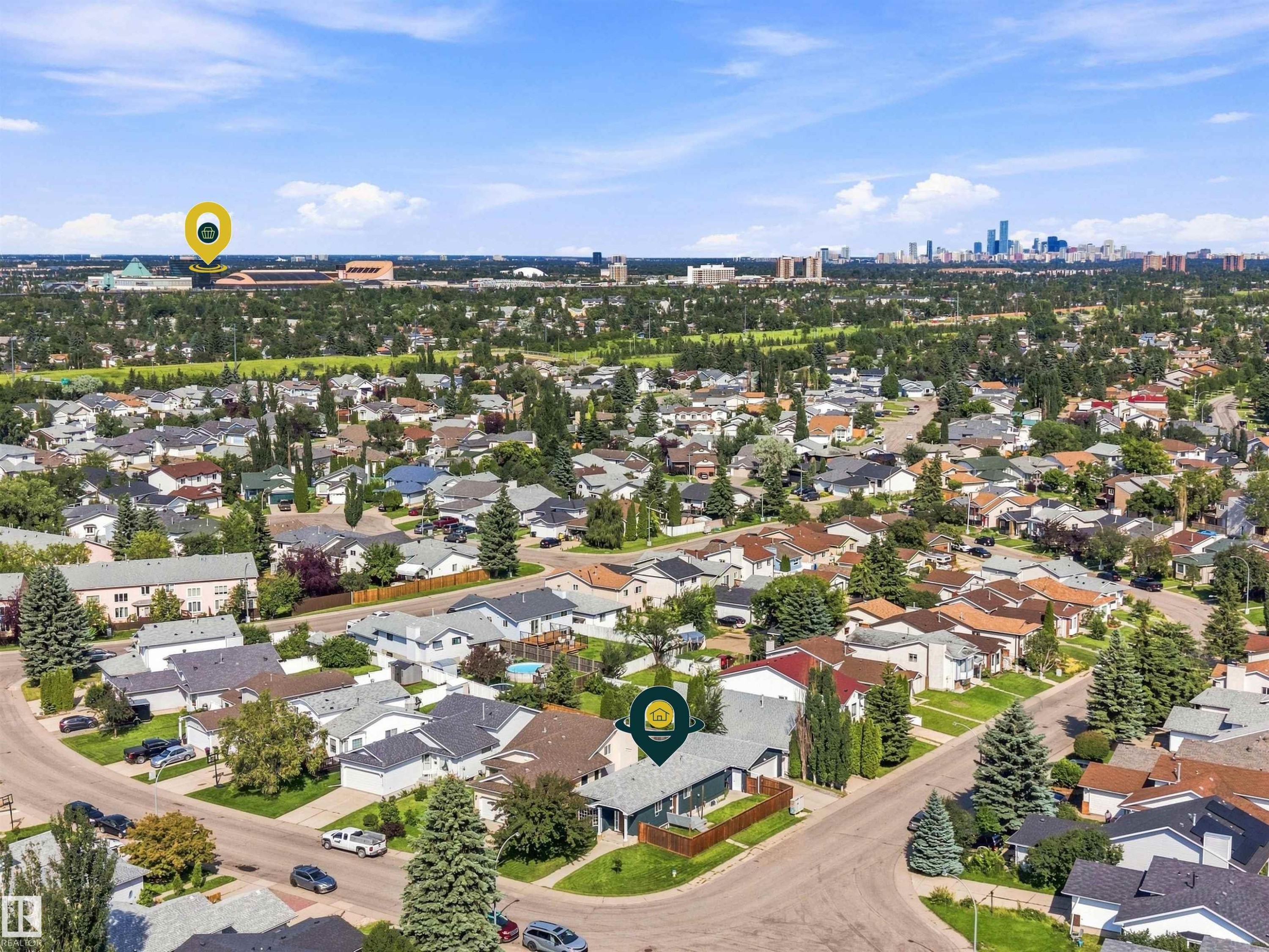 7407 187 Street Nw, Edmonton, AB - Outdoor With View