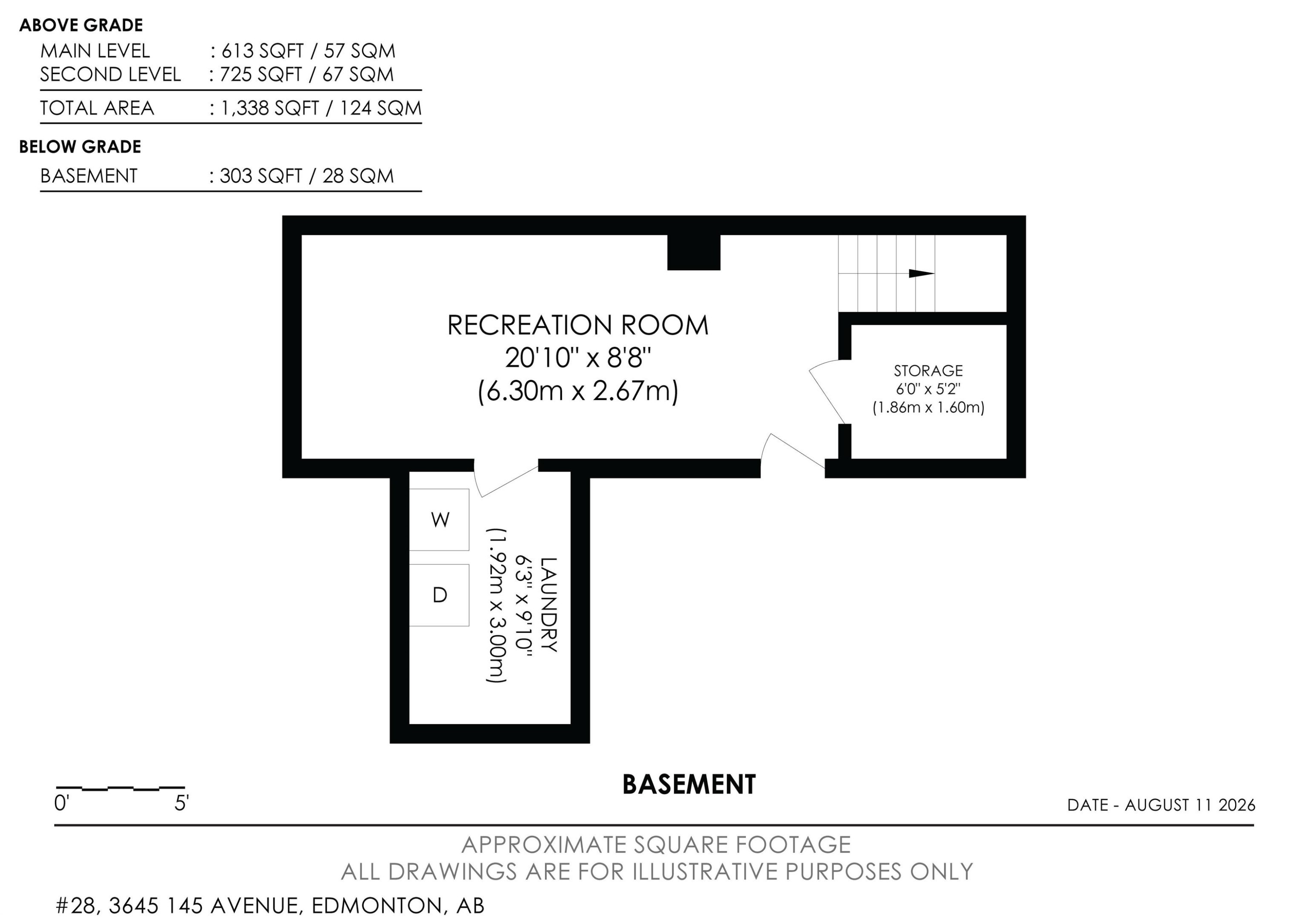 Floor plan - #28 3645 145 Av Nw, Edmonton, AB - Other
