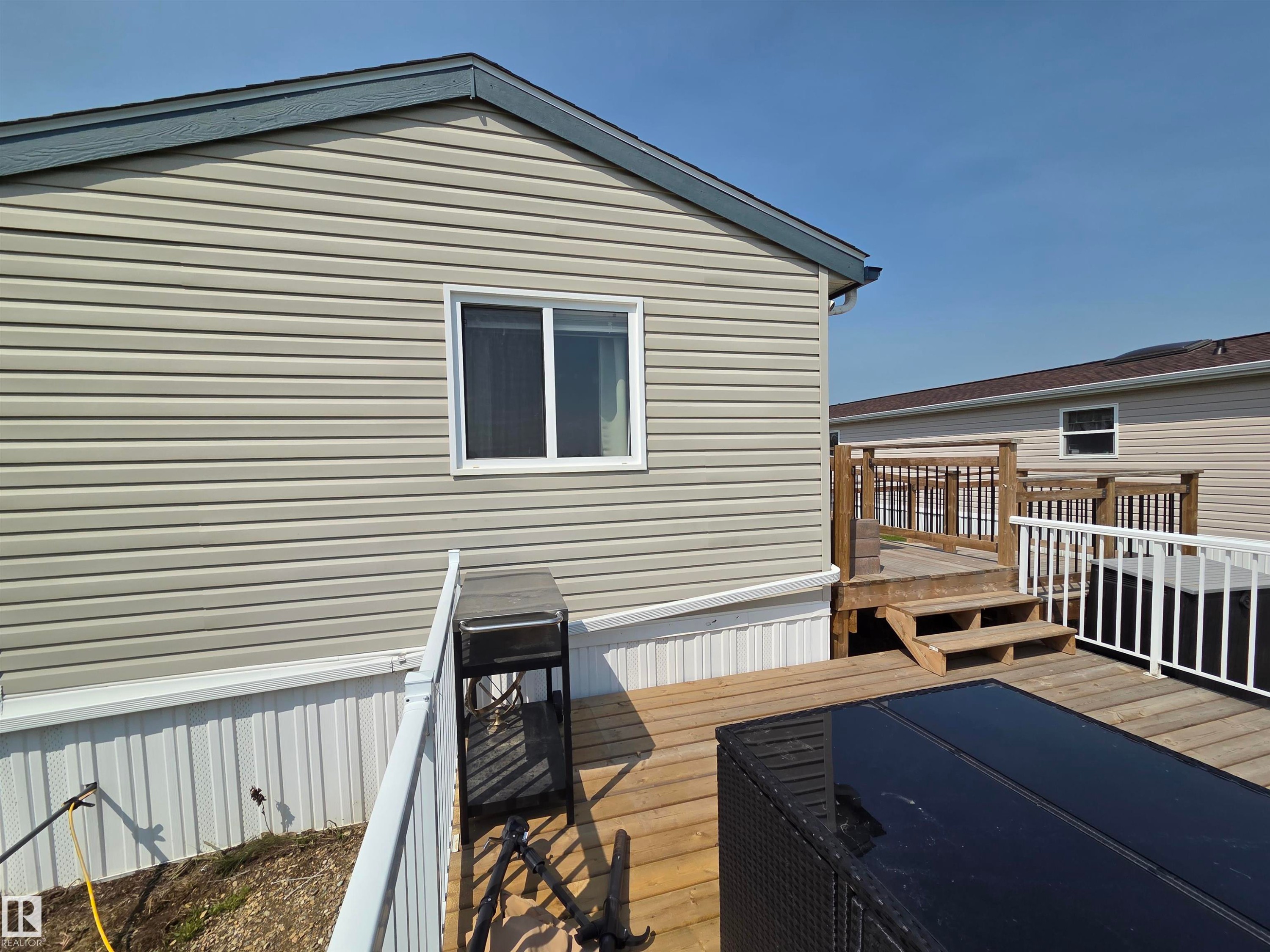 10 Midland Road, Millet, AB - Outdoor With Deck Patio Veranda With Exterior