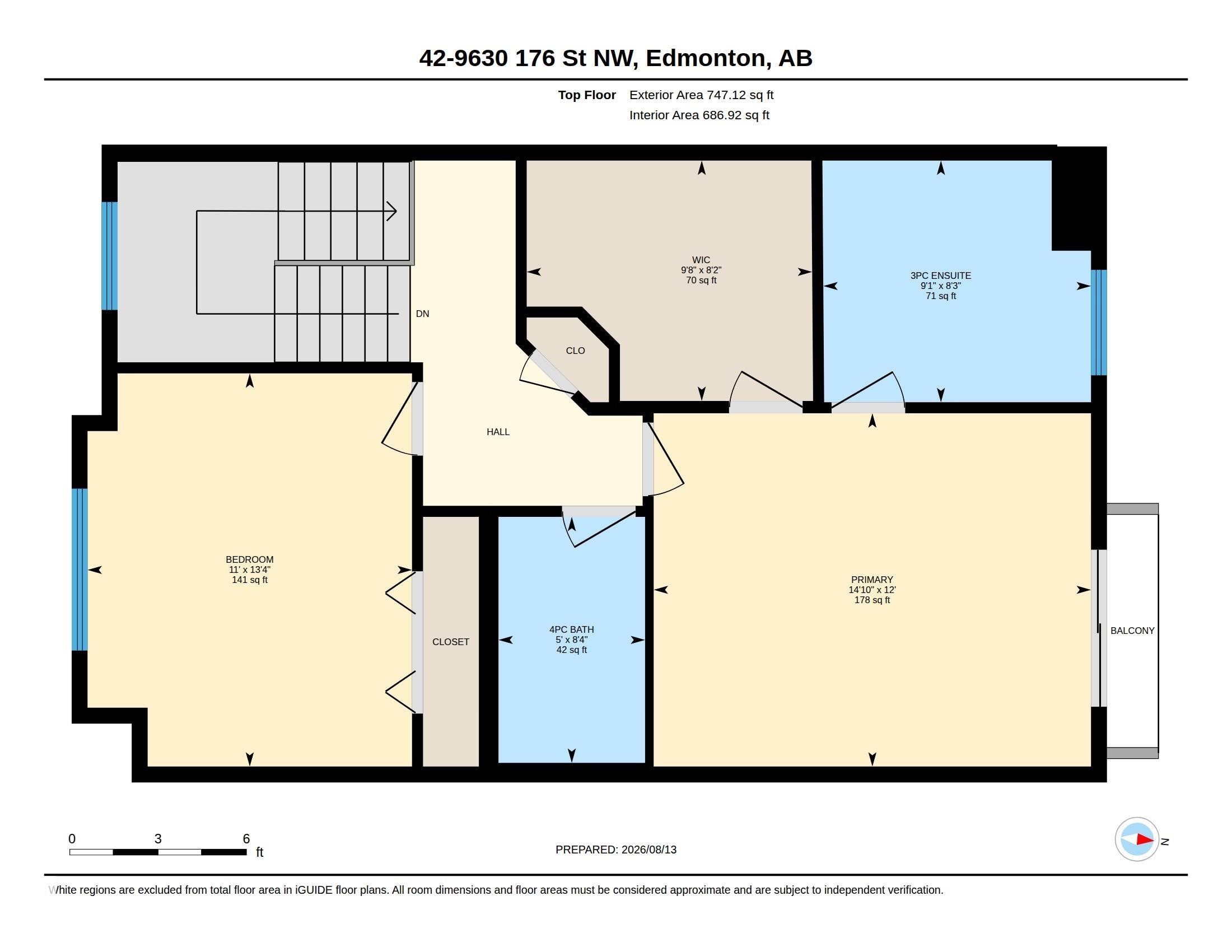 Floor plan - #42 9630 176 St Nw, Edmonton, AB - Other