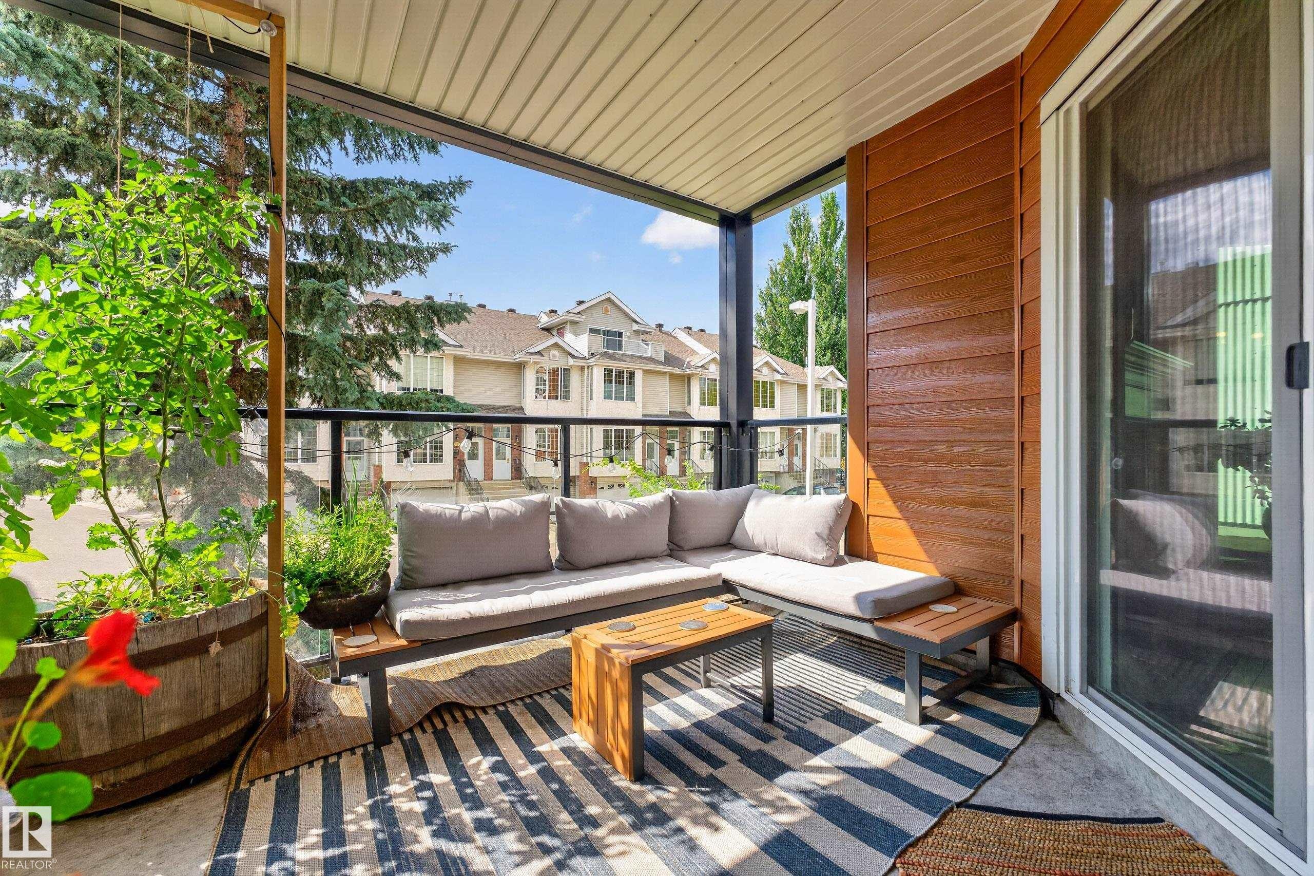 #206 7839 96 St Nw, Edmonton, AB - Outdoor With Deck Patio Veranda With Exterior