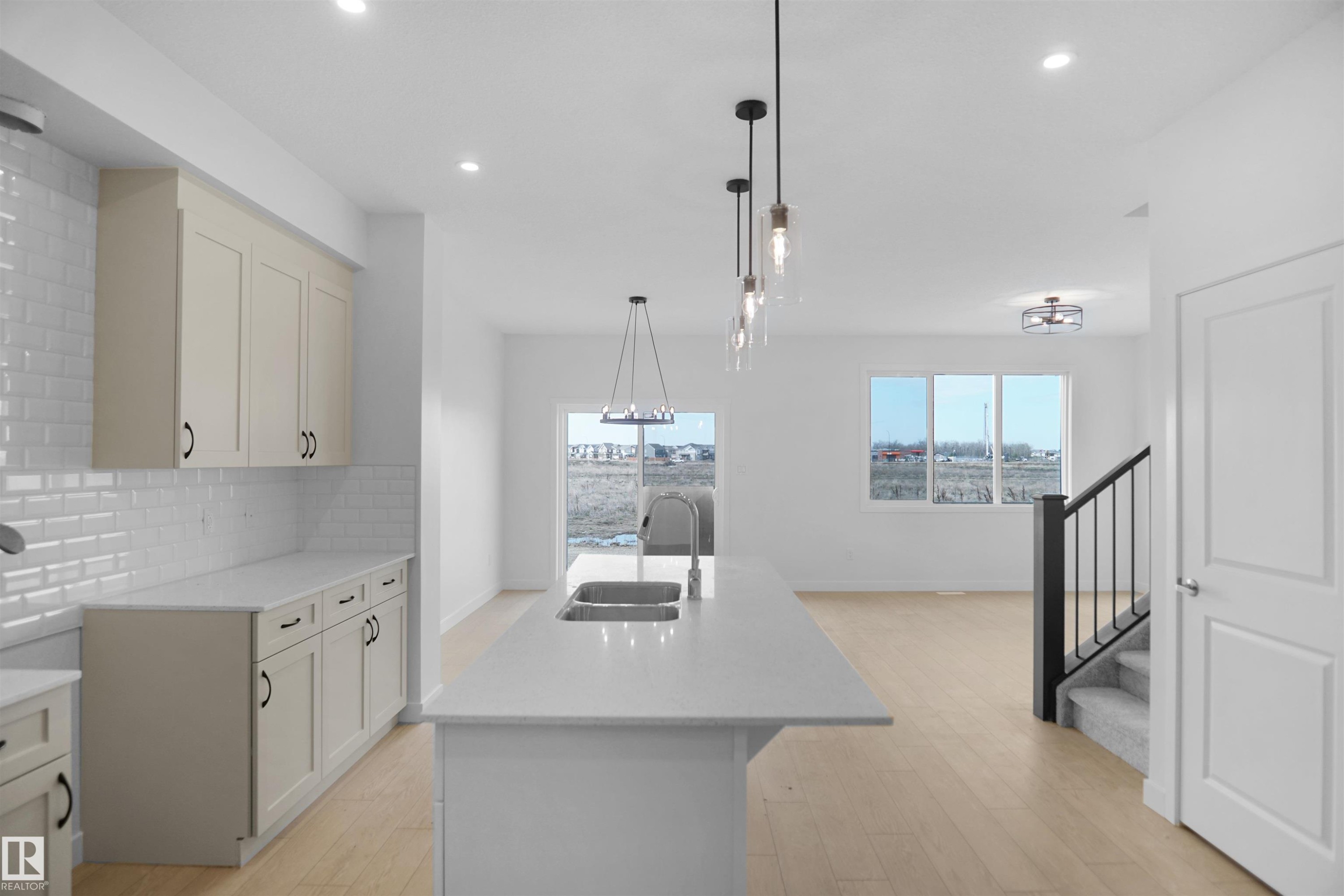 2204 194 Street Nw, Edmonton, AB - Indoor Photo Showing Kitchen With Upgraded Kitchen