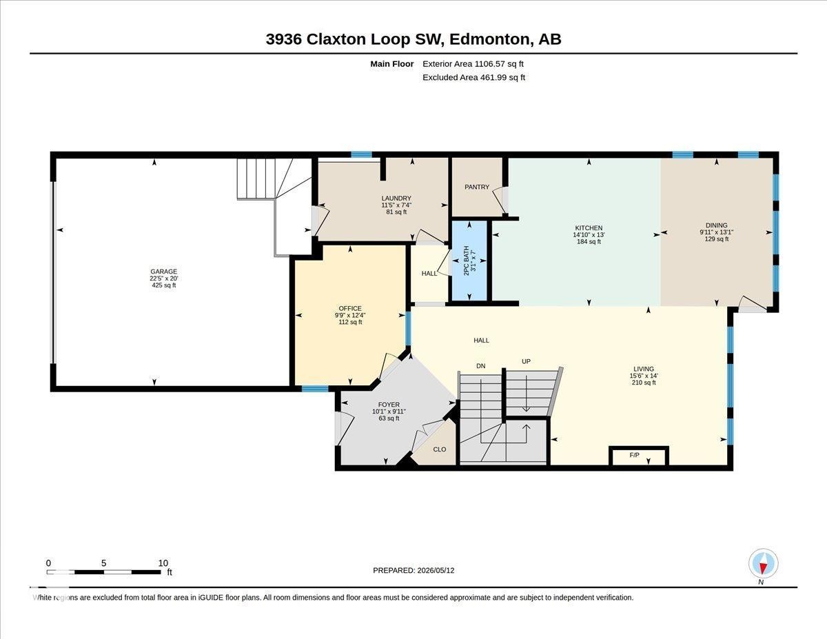 Floor plan - 3936 Claxton Loop Sw, Edmonton, AB - Other