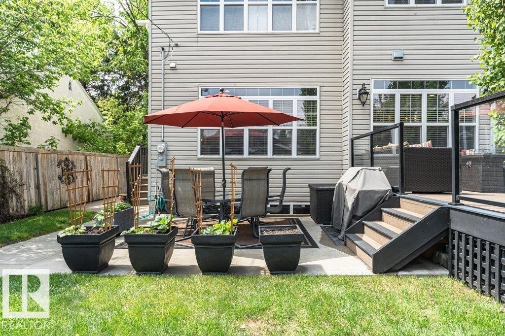 11009 131 Street Nw, Edmonton, AB - Outdoor With Deck Patio Veranda With Exterior