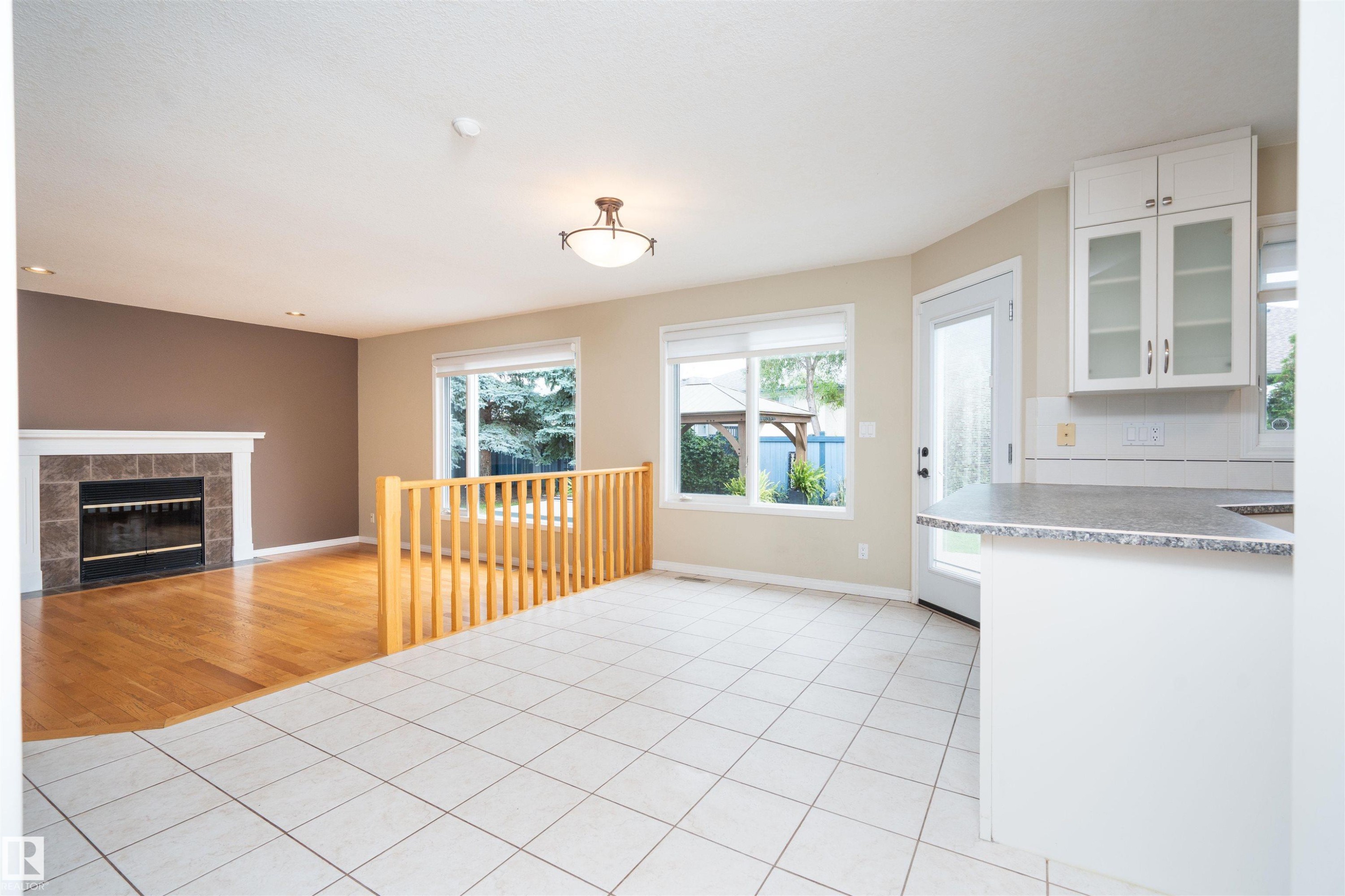 3811 44 Street Nw, Edmonton, AB - Indoor With Fireplace