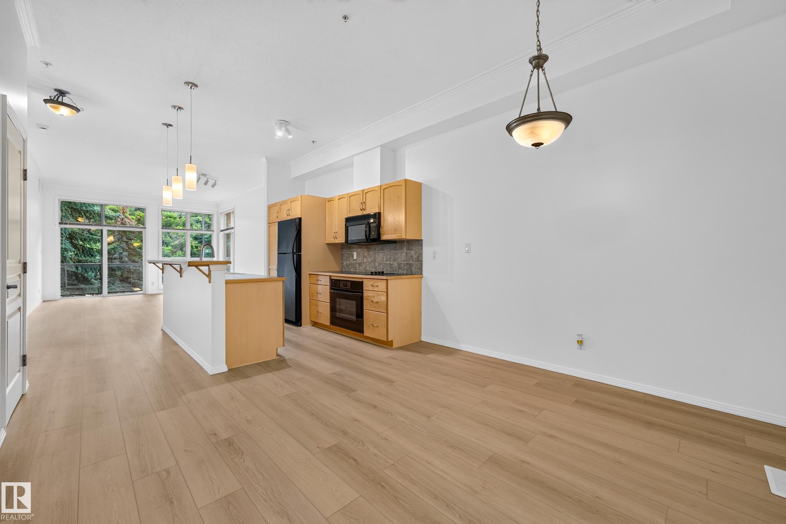 #304 9804 101 St Nw, Edmonton, AB - Indoor Photo Showing Kitchen