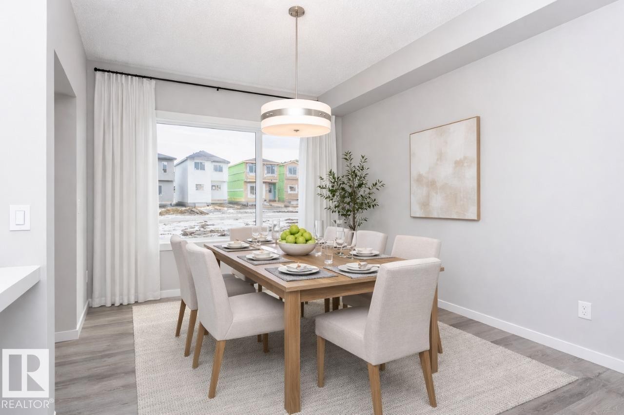 344 Hawthorn Way, Leduc, AB - Indoor Photo Showing Dining Room