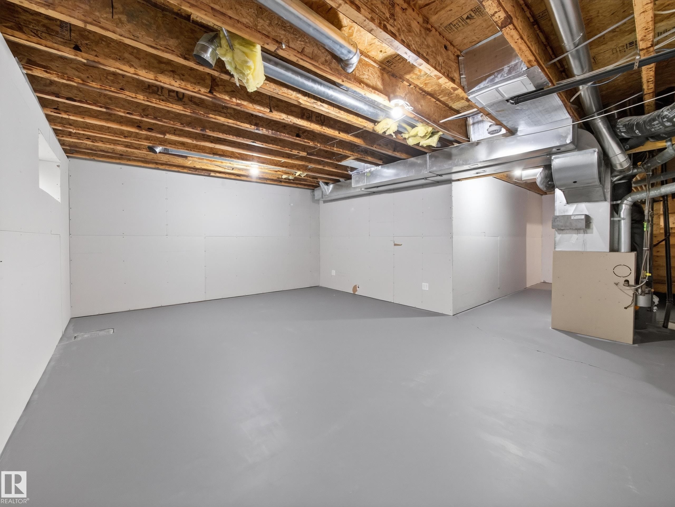 13003 101 Street Nw, Edmonton, AB - Indoor Photo Showing Basement
