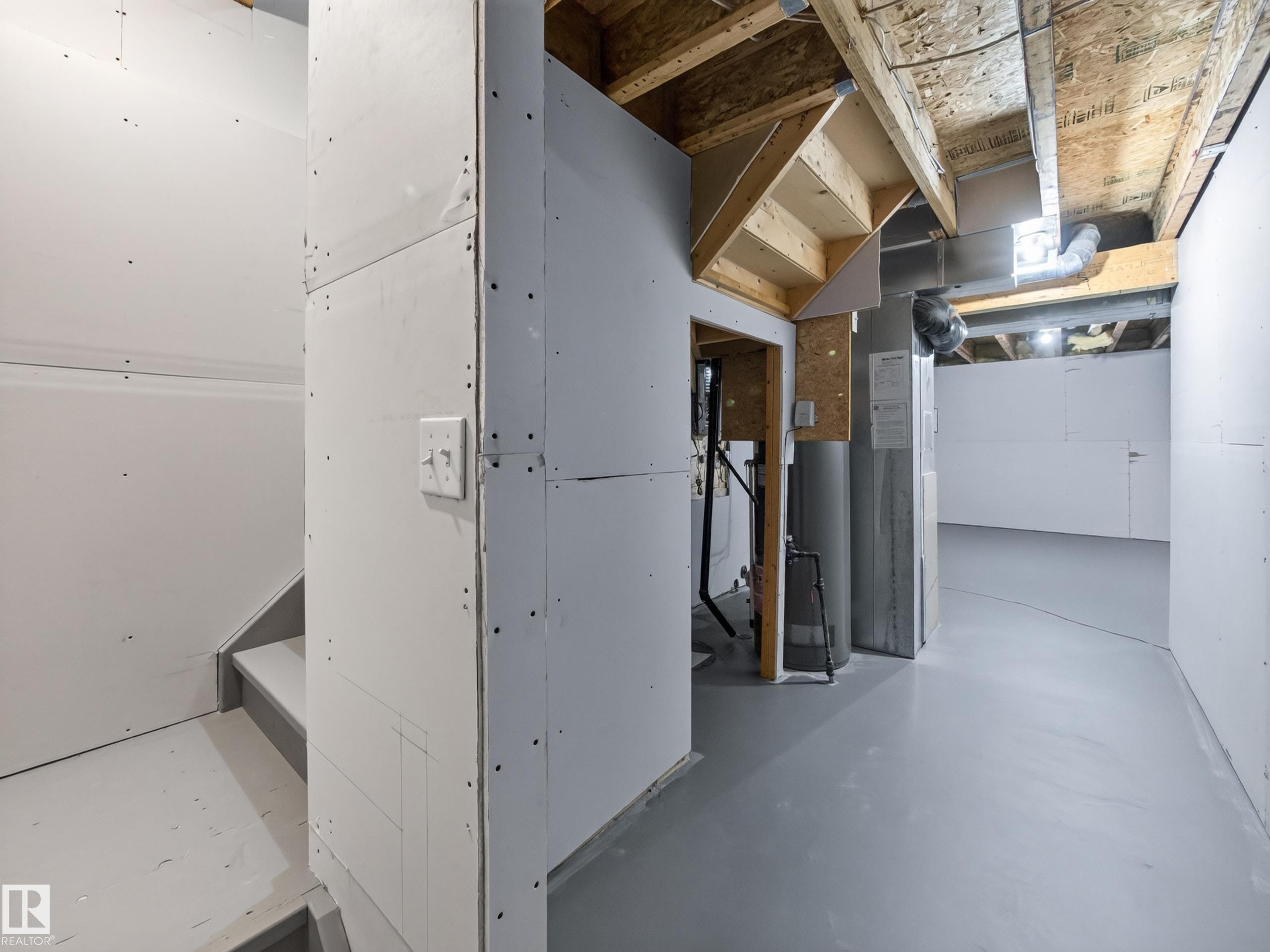 13003 101 Street Nw, Edmonton, AB - Indoor Photo Showing Basement