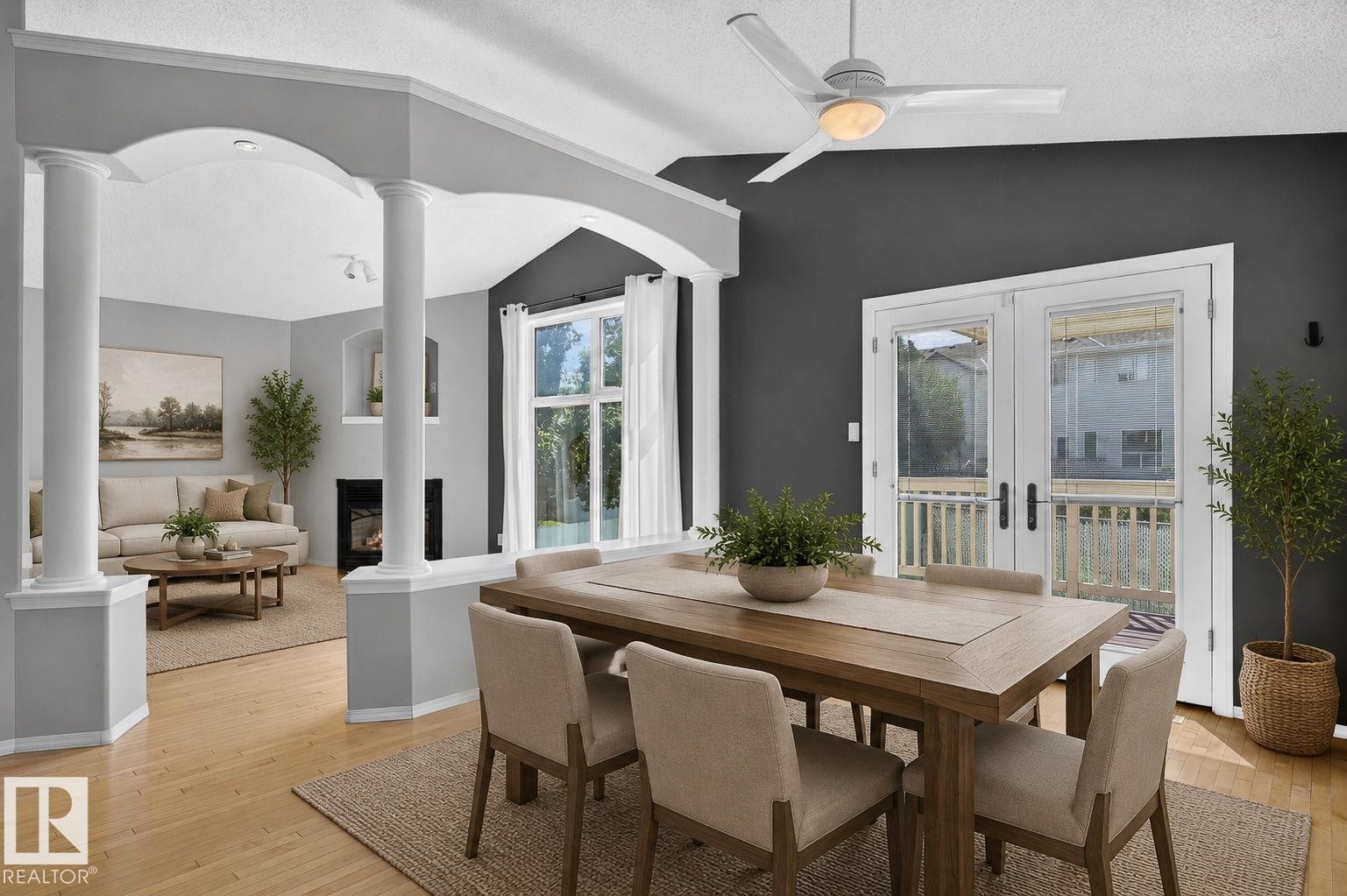 227 Wyman Lane Nw, Edmonton, AB - Indoor Photo Showing Dining Room