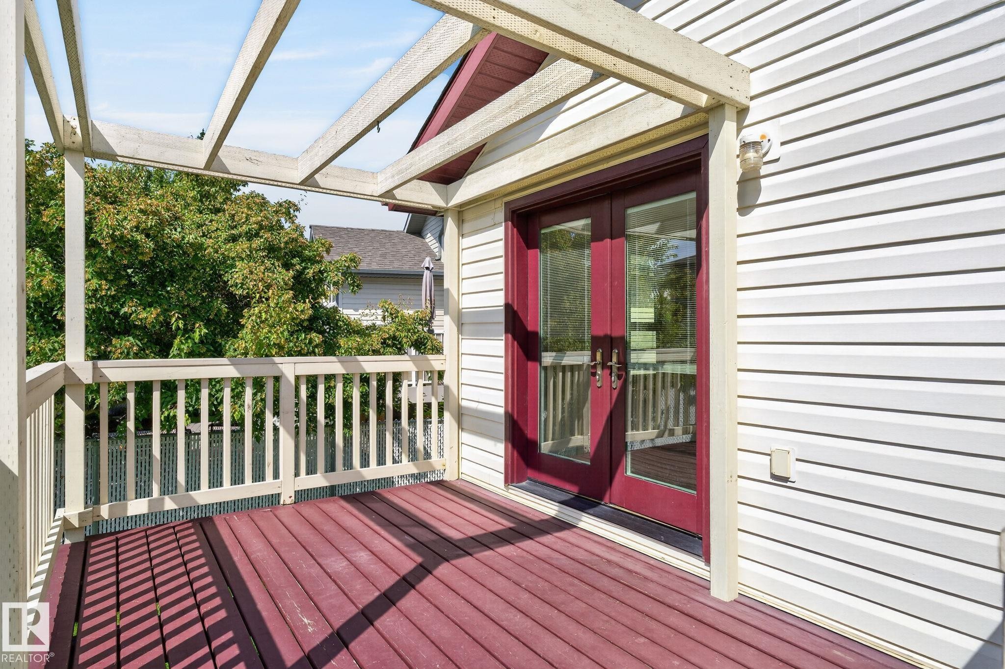 227 Wyman Lane Nw, Edmonton, AB - Outdoor With Deck Patio Veranda With Exterior