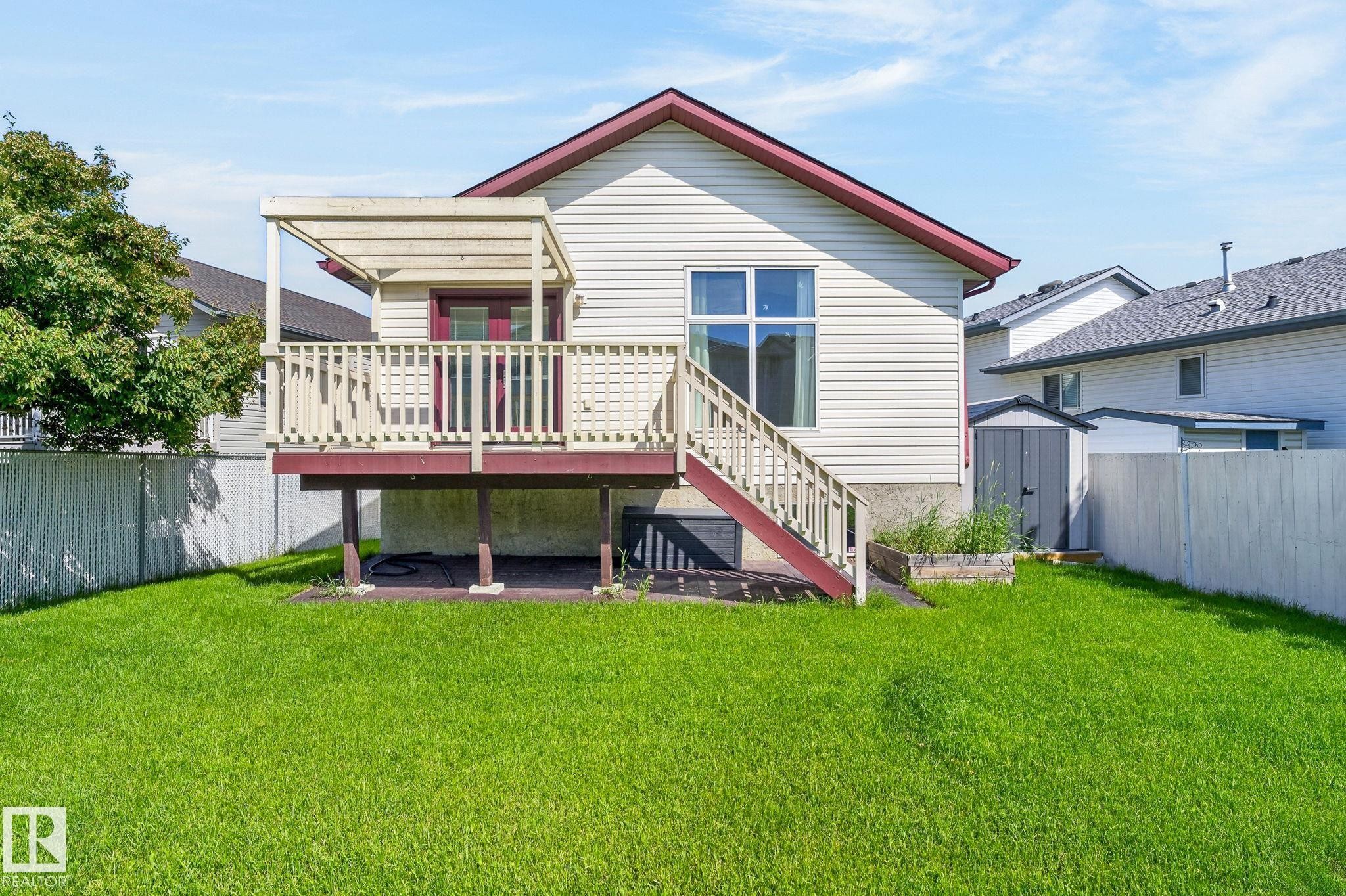227 Wyman Lane Nw, Edmonton, AB - Outdoor With Deck Patio Veranda