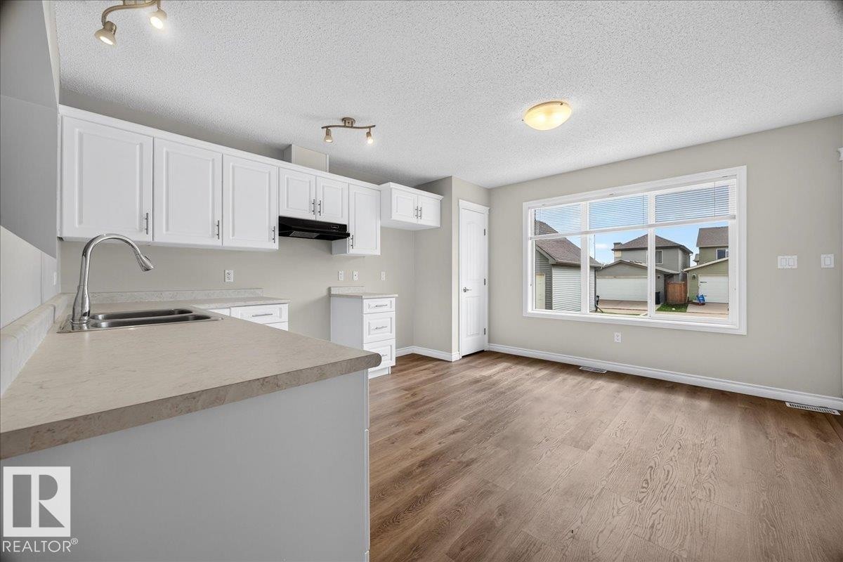 8305 Ellis Crescent Nw, Edmonton, AB - Indoor Photo Showing Kitchen With Double Sink