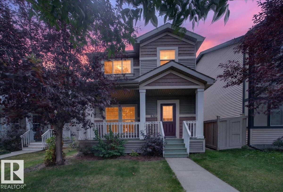 8305 Ellis Crescent Nw, Edmonton, AB - Outdoor With Deck Patio Veranda With Facade