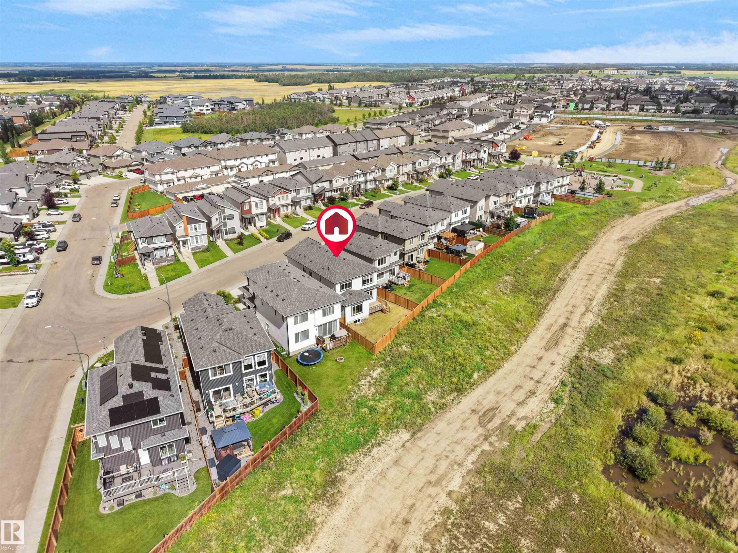 829 Morris Avenue, Leduc, AB - Outdoor With View