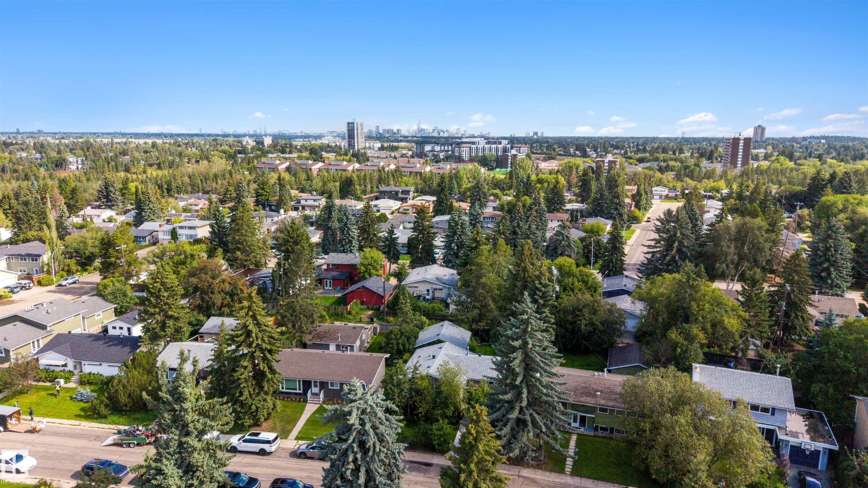 4139 122 Street Nw, Edmonton, AB - Outdoor With View