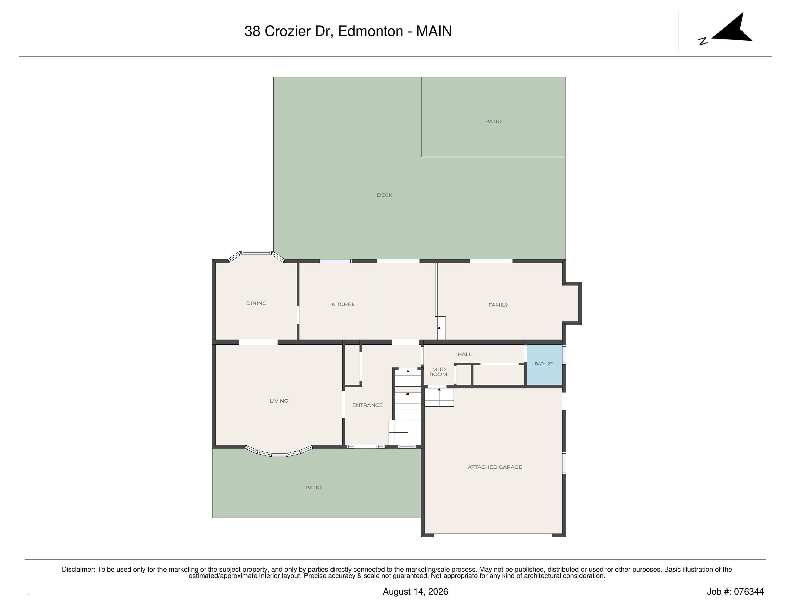 Floor plan - #38 24512 Sturgeon Rd, Rural Sturgeon County, AB