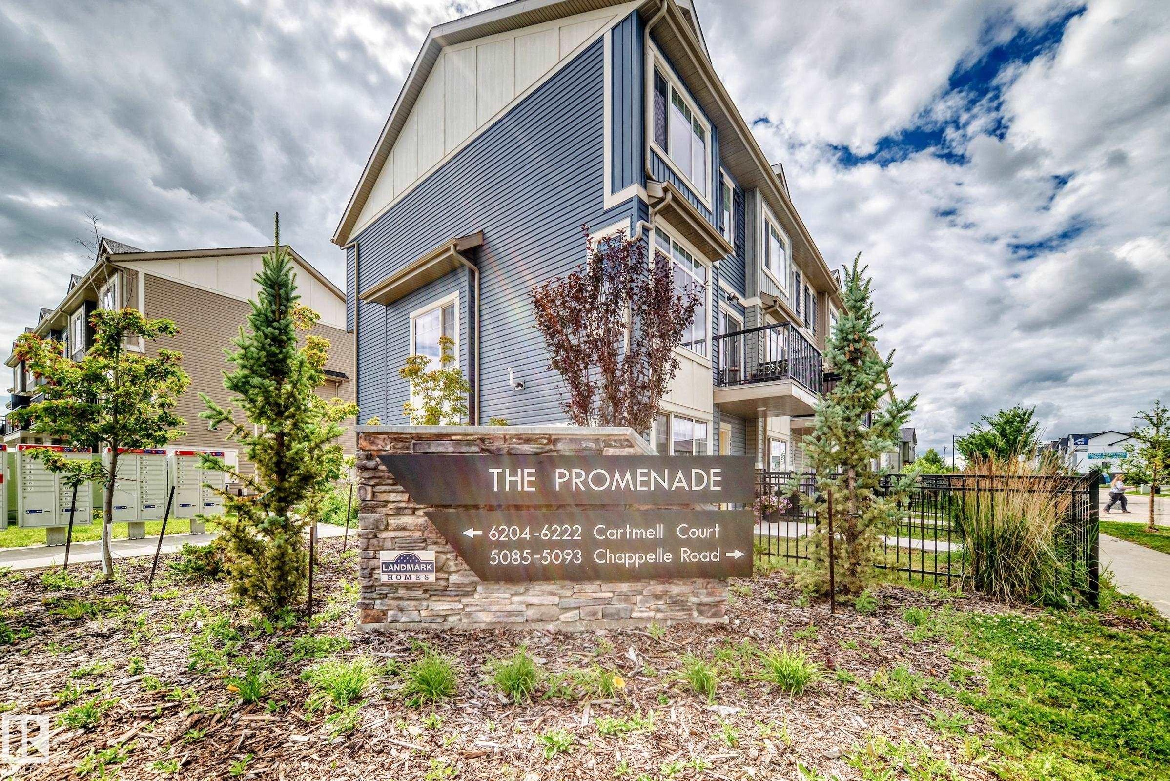 #15 6214 Cartmell Ct Sw, Edmonton, AB - Outdoor With Balcony