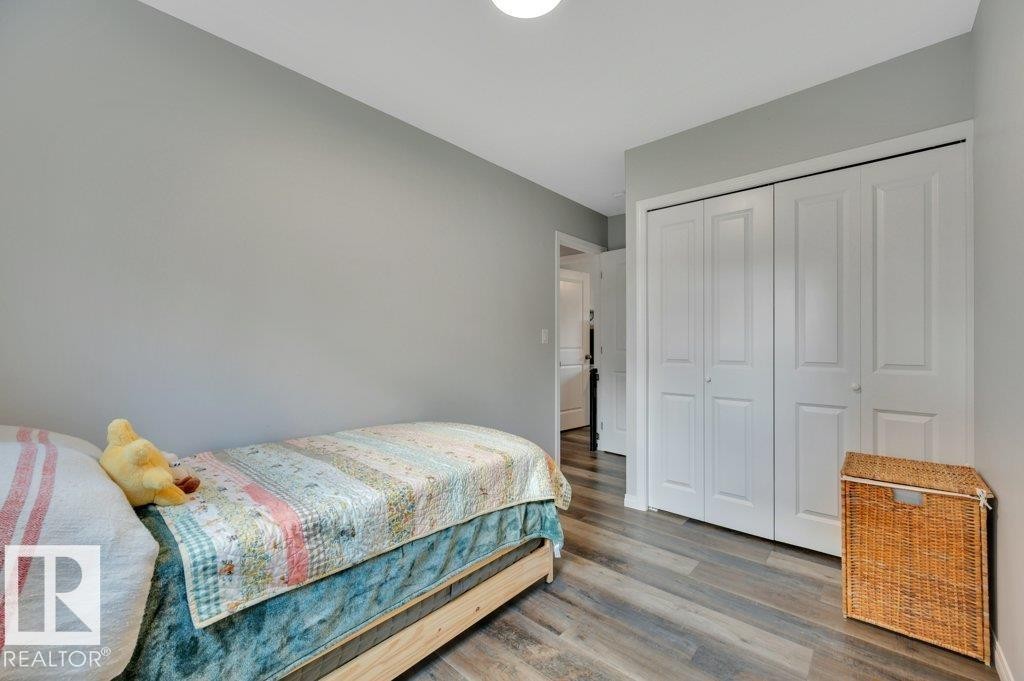 Recessed ceiling lighting - #138 5231 51 St, Bon Accord, AB - Indoor Photo Showing Bedroom