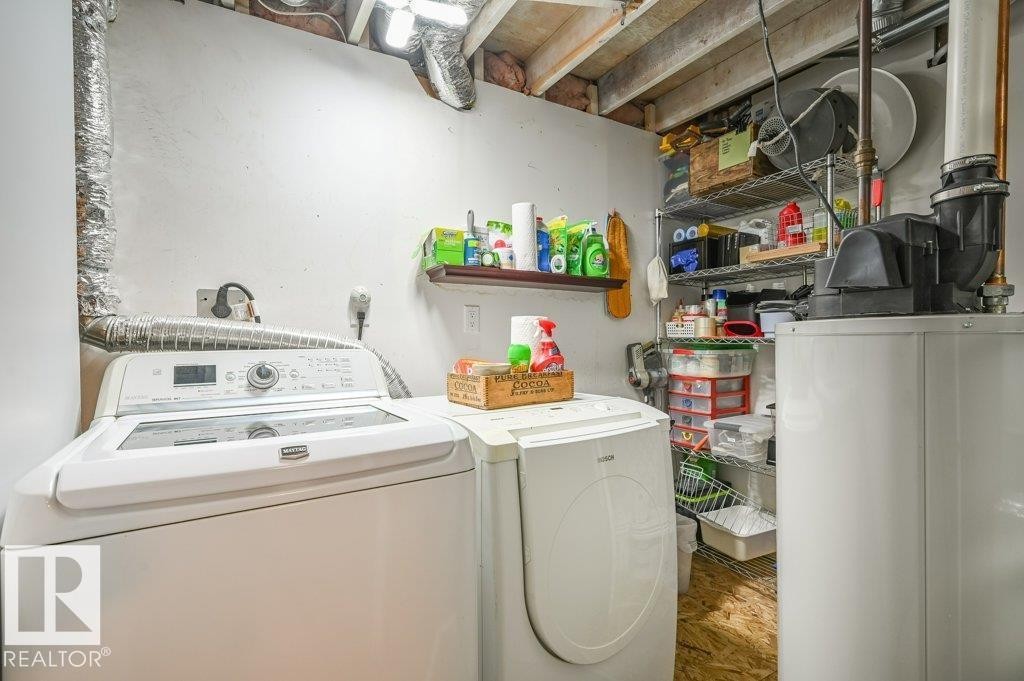 #138 5231 51 St, Bon Accord, AB - Indoor Photo Showing Laundry Room