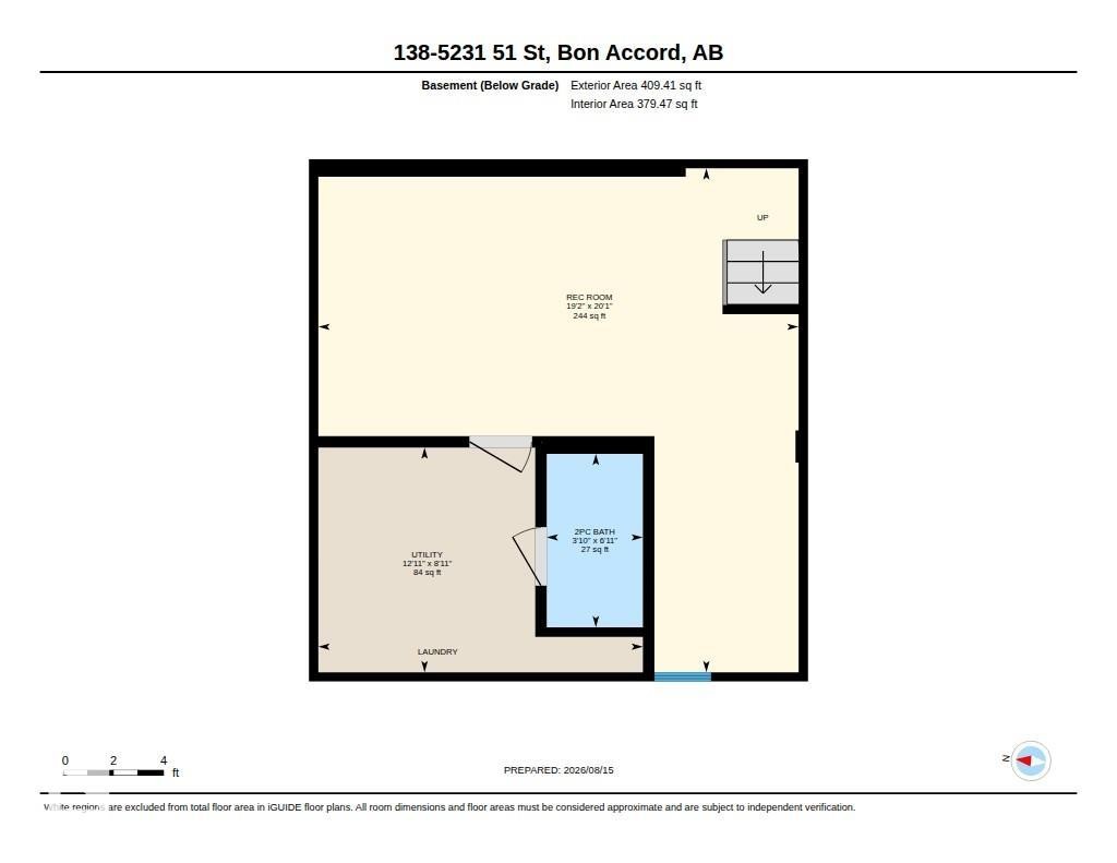 Floor plan - #138 5231 51 St, Bon Accord, AB - Other