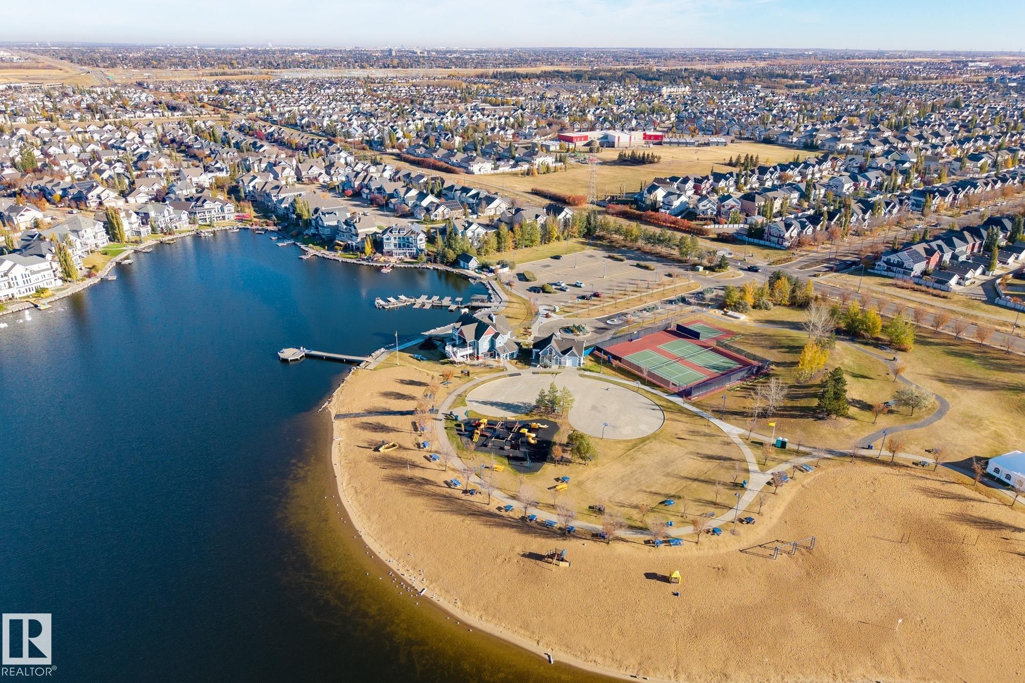 #81 4050 Savaryn Dr Sw, Edmonton, AB - Outdoor With Body Of Water With View