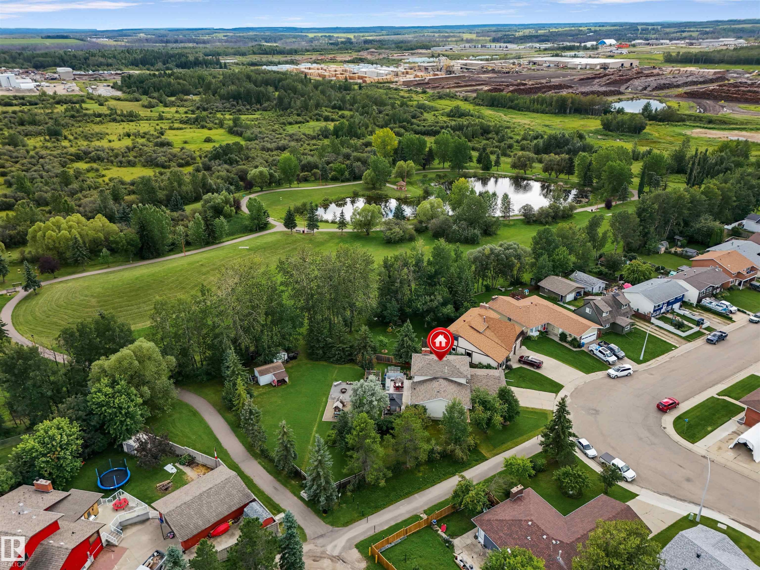 5403 43 Avenue, Drayton Valley, AB - Outdoor With View