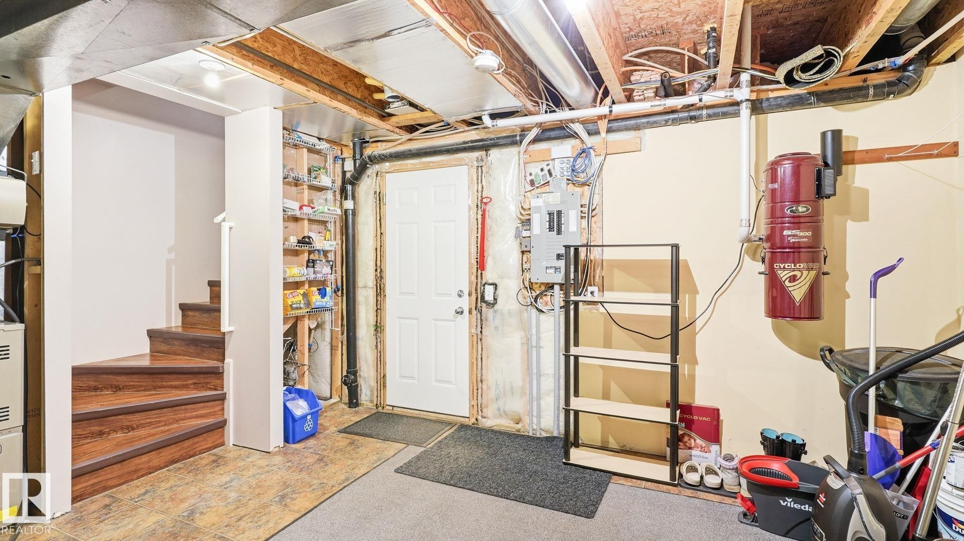 #58 8304 11 Av Sw, Edmonton, AB - Indoor Photo Showing Basement
