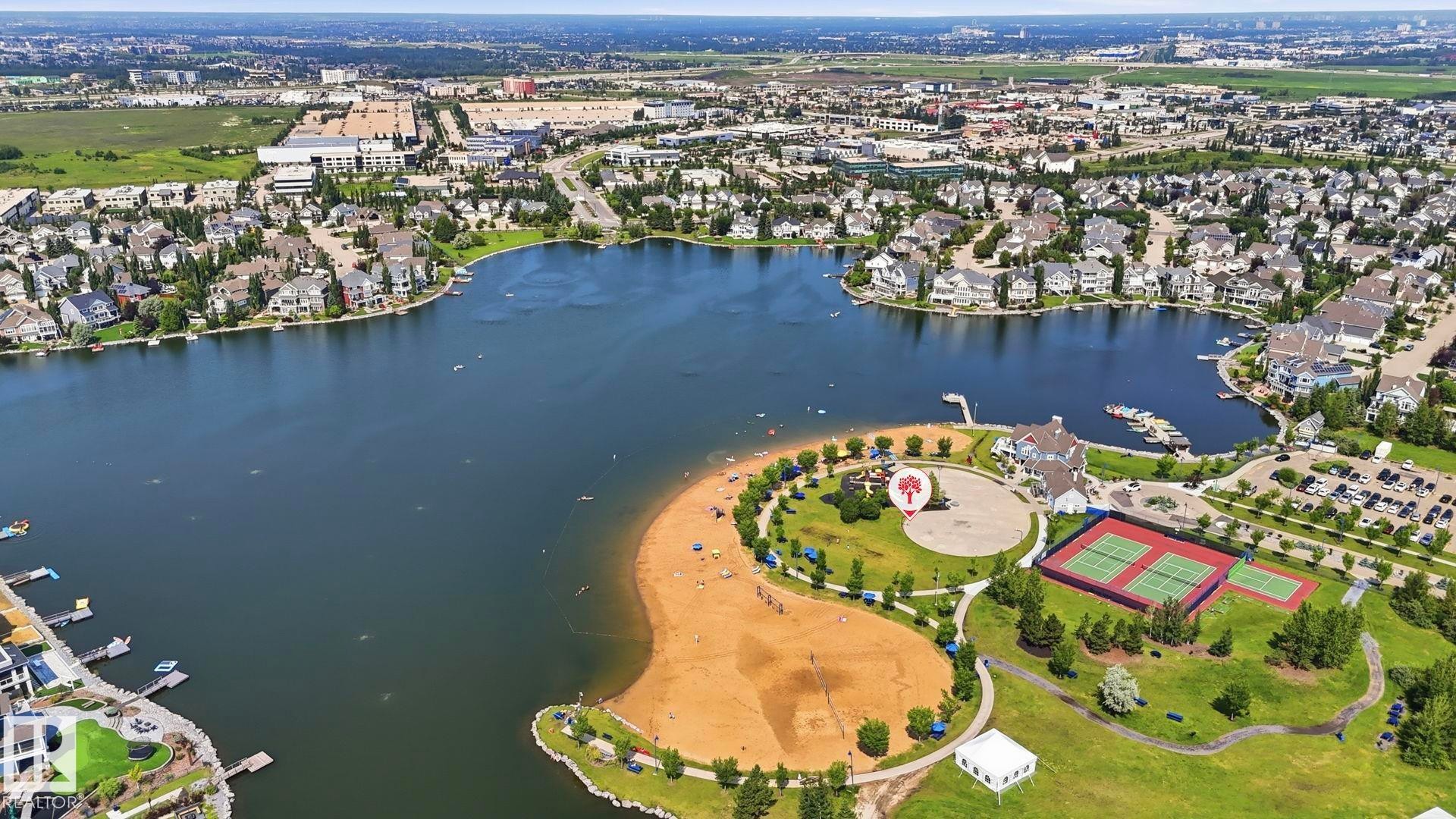 #58 8304 11 Av Sw, Edmonton, AB - Outdoor With Body Of Water With View
