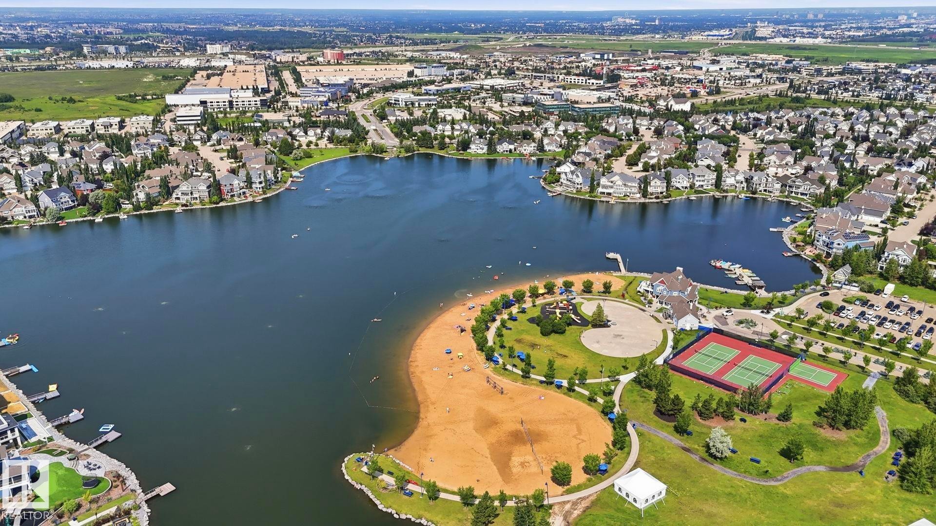 #58 8304 11 Av Sw, Edmonton, AB - Outdoor With Body Of Water With View
