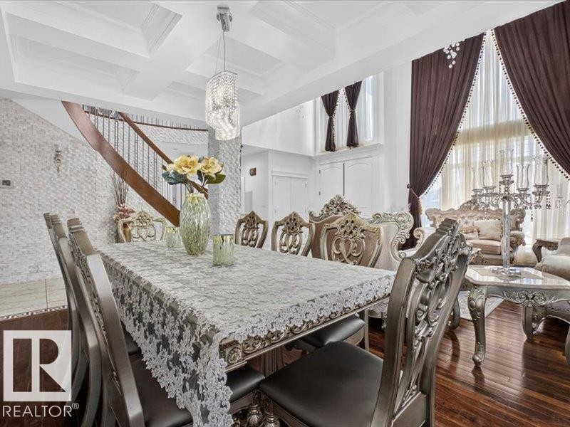 17411 106 Street Nw, Edmonton, AB - Indoor Photo Showing Dining Room