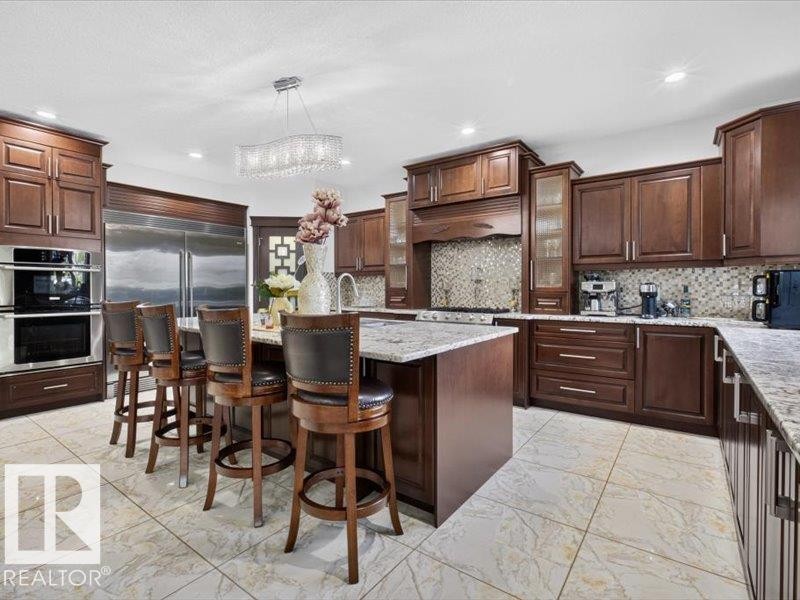 17411 106 Street Nw, Edmonton, AB - Indoor Photo Showing Kitchen With Stainless Steel Kitchen With Upgraded Kitchen
