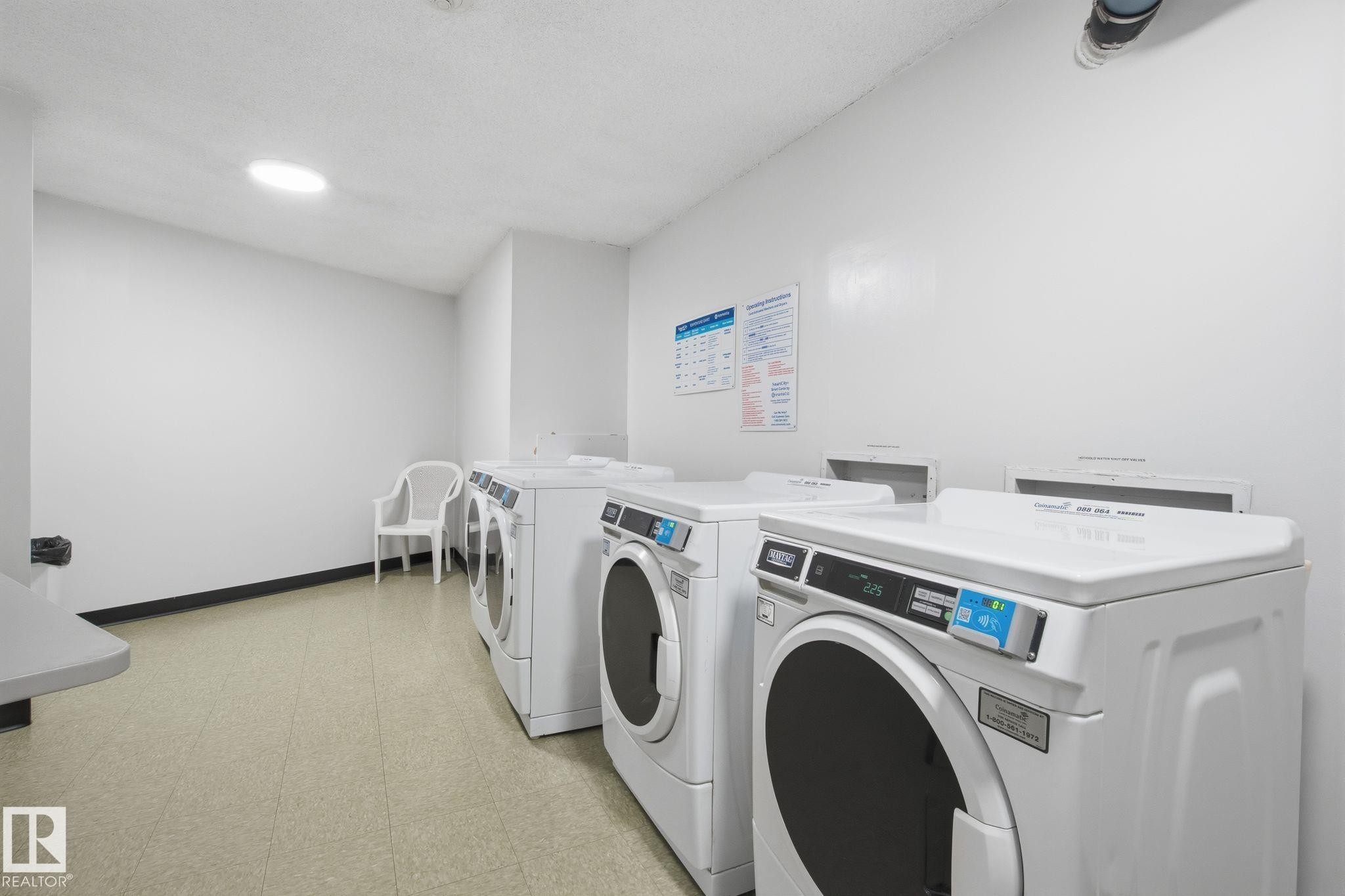 #1413 13910 Stony Plain Rd Nw, Edmonton, AB - Indoor Photo Showing Laundry Room