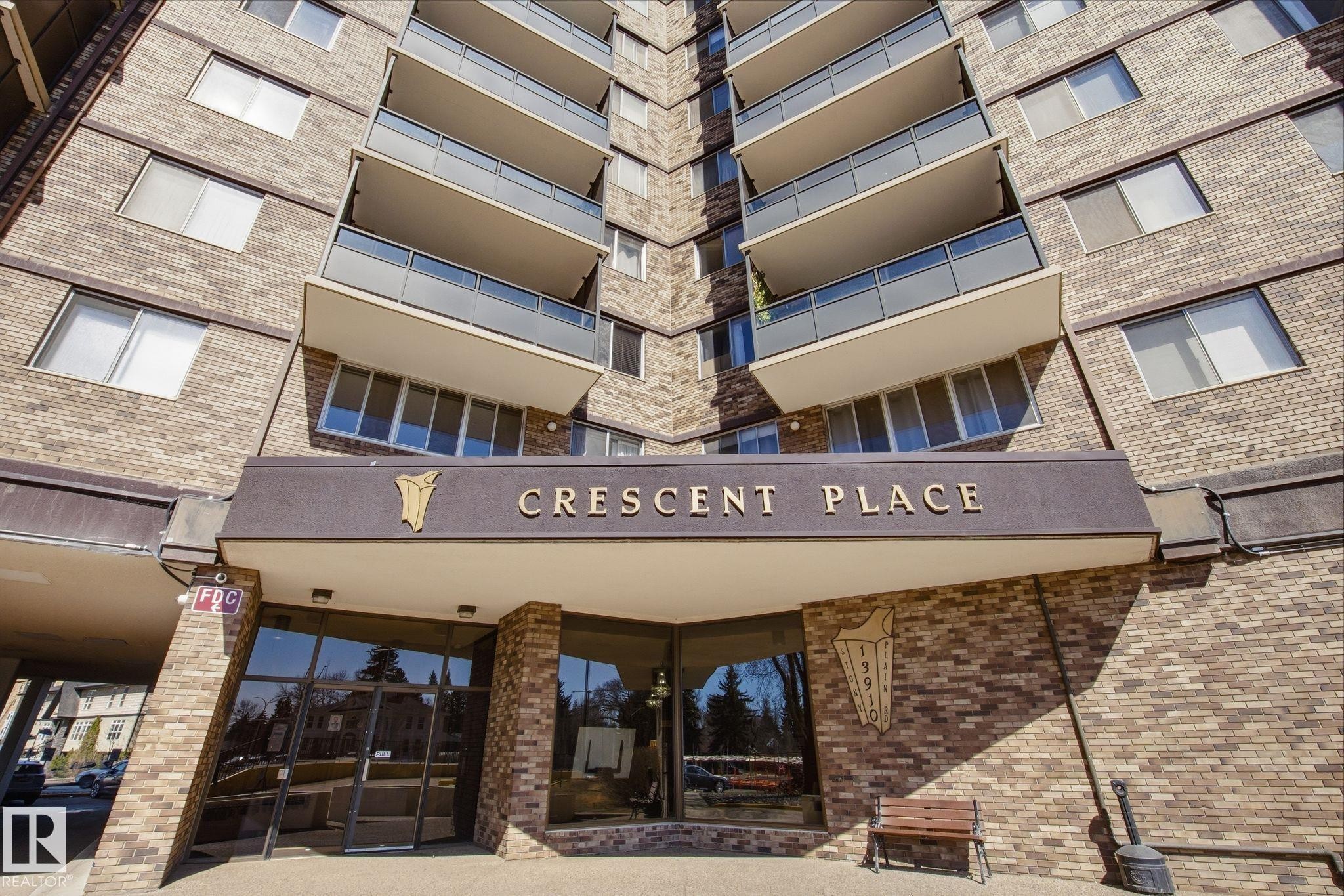 #1413 13910 Stony Plain Rd Nw, Edmonton, AB - Outdoor With Balcony