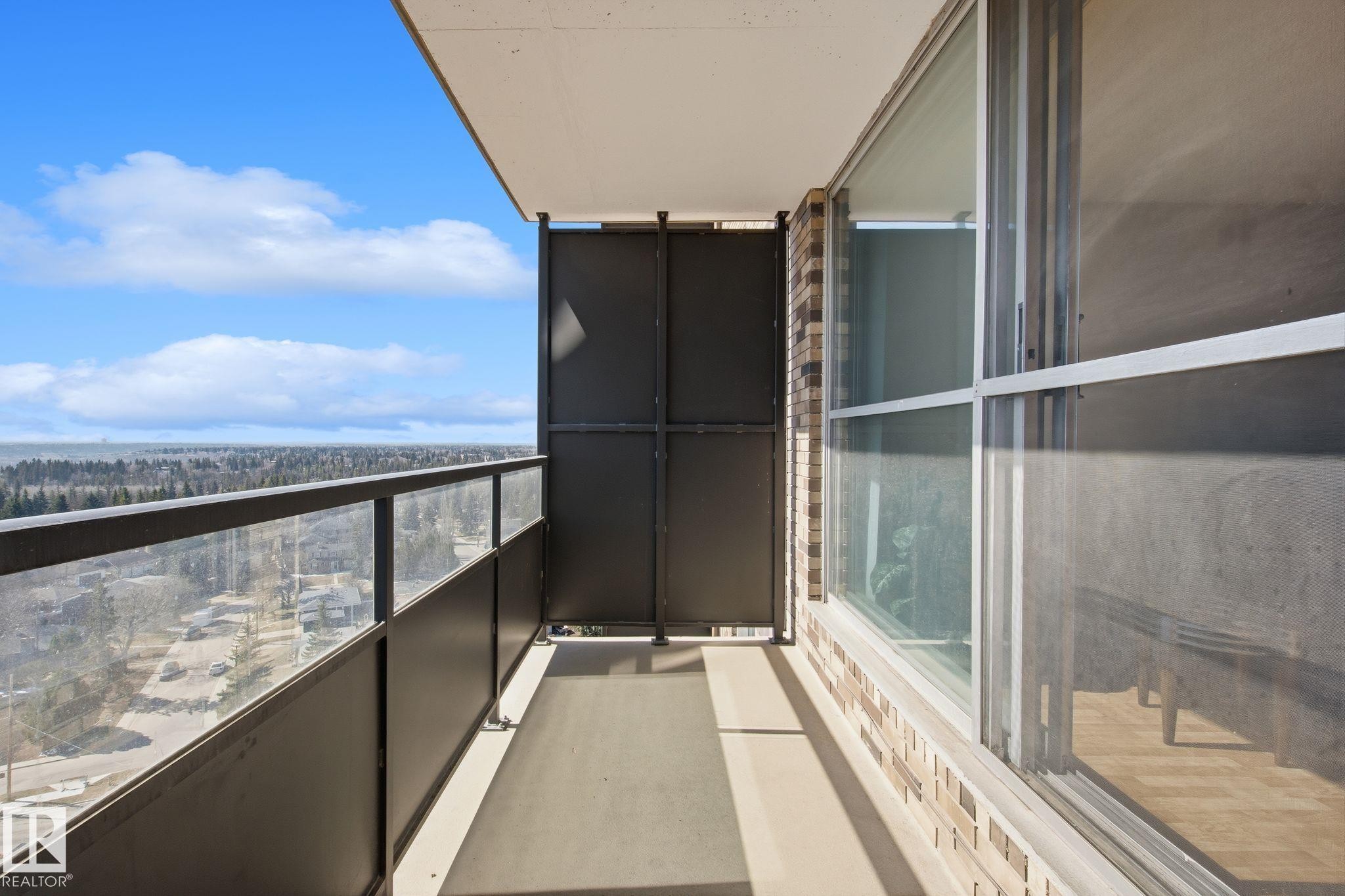 #1413 13910 Stony Plain Rd Nw, Edmonton, AB - Outdoor With Balcony With View With Exterior