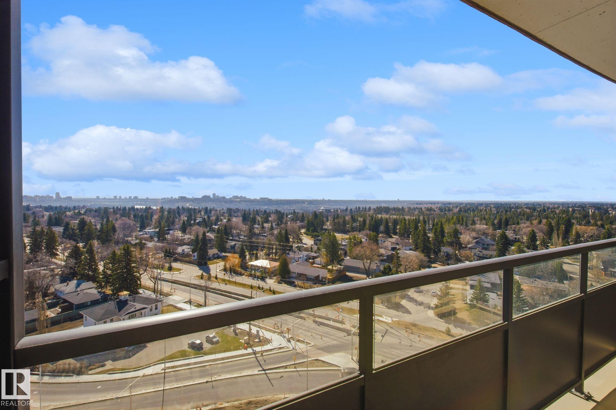 #1413 13910 Stony Plain Rd Nw, Edmonton, AB - Outdoor With Balcony With View