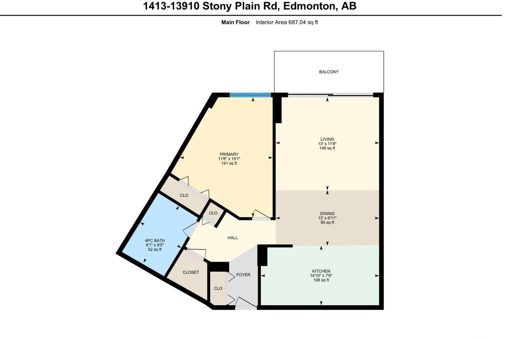 #1413 13910 Stony Plain Rd Nw, Edmonton, AB - Other