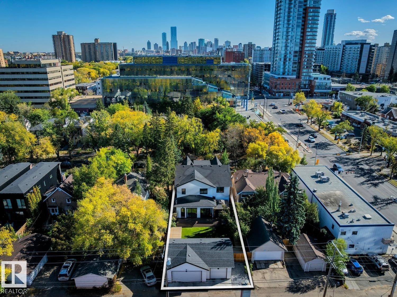 10214 125 Street Nw, Edmonton, AB - Outdoor With View