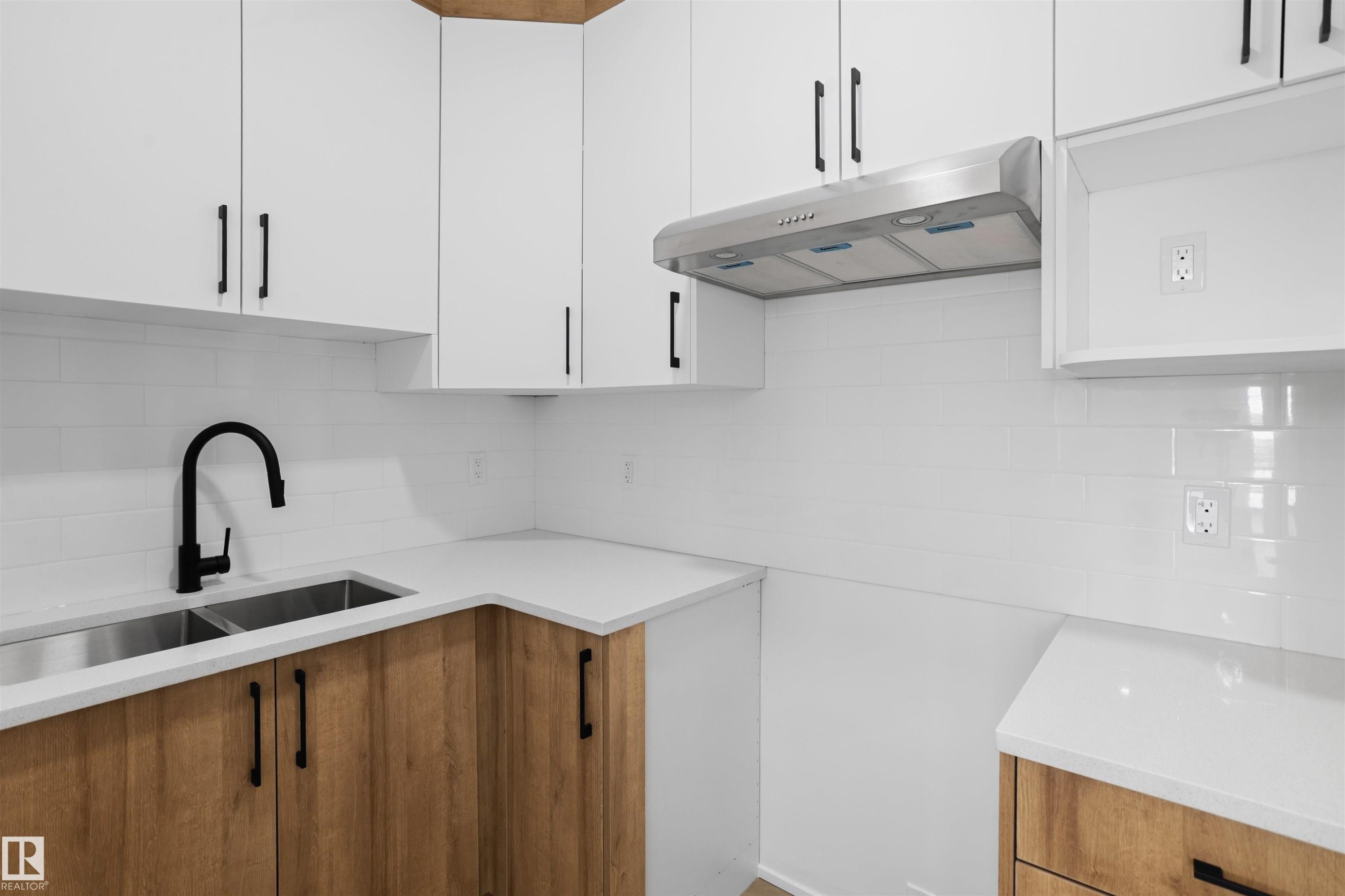 1563 211 Street Nw, Edmonton, AB - Indoor Photo Showing Kitchen With Double Sink
