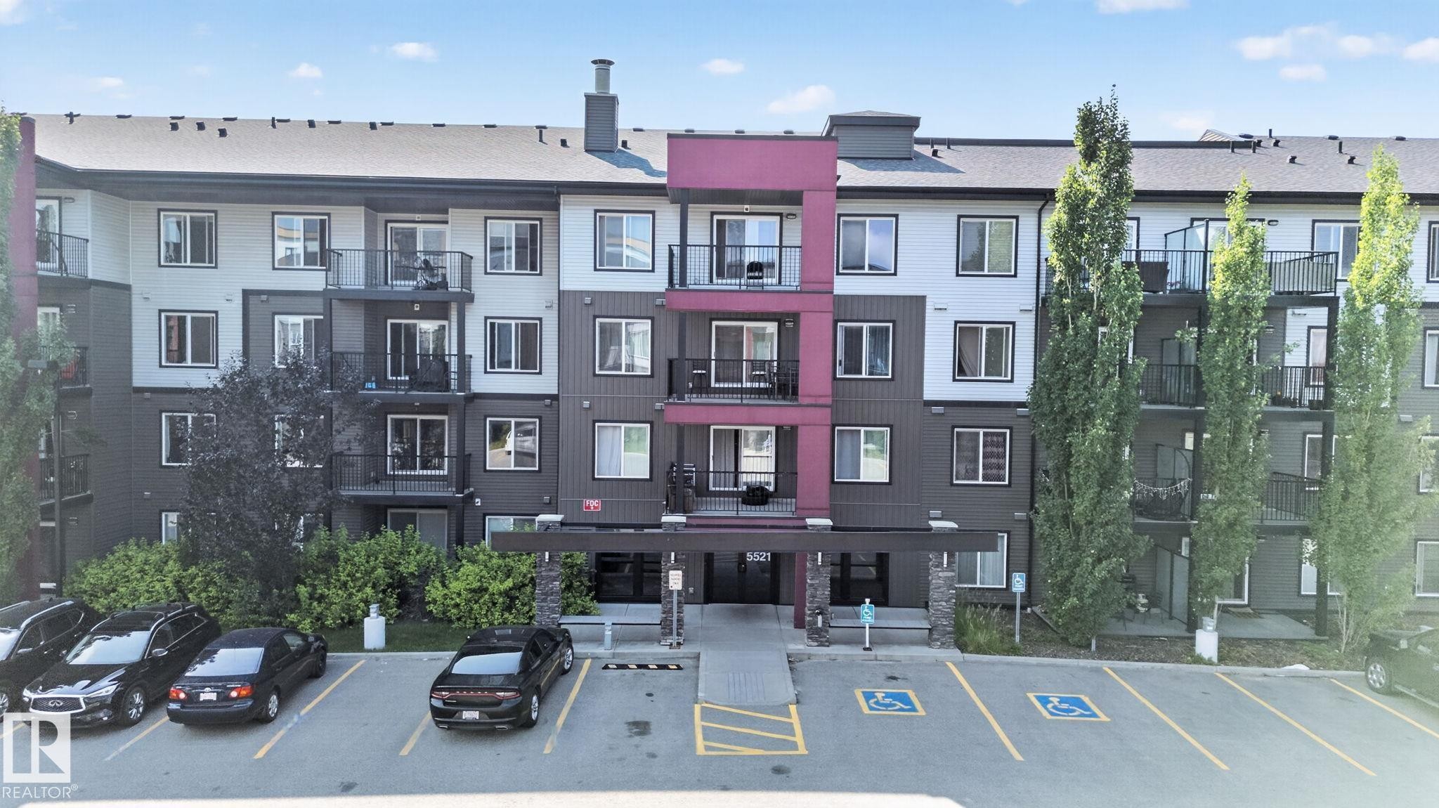 #203 5521 7 Av Sw, Edmonton, AB - Outdoor With Balcony With Facade