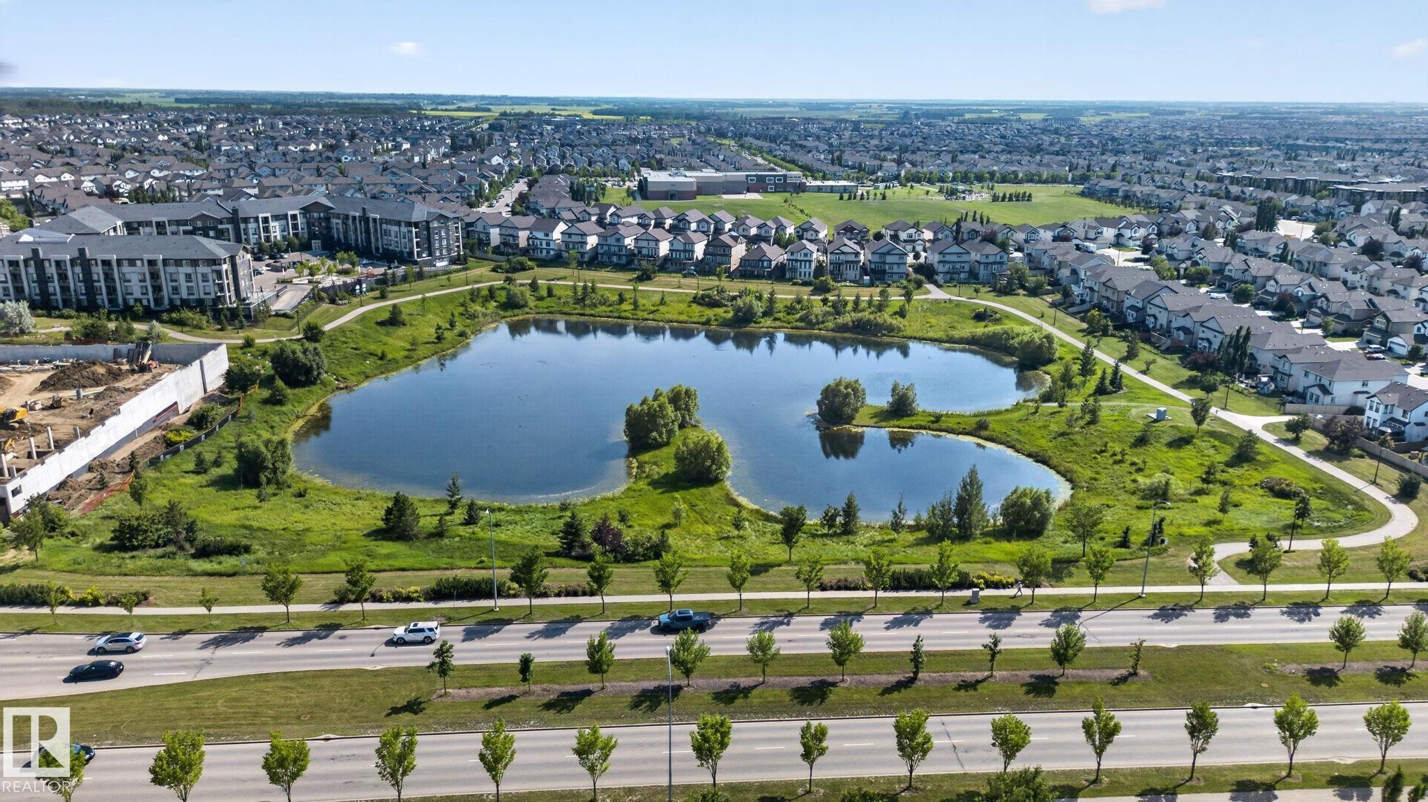 #203 5521 7 Av Sw, Edmonton, AB - Outdoor With Body Of Water With View